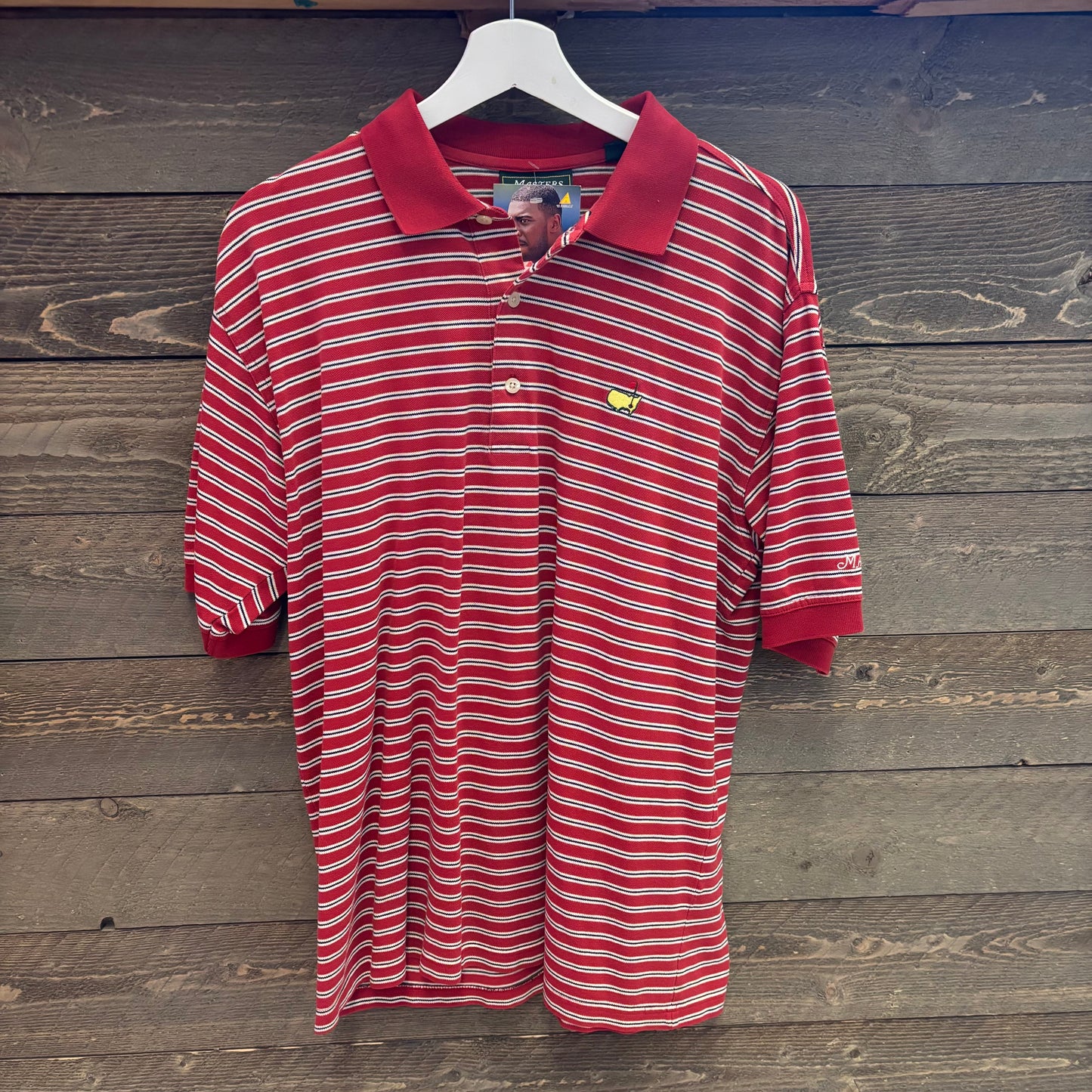 Masters Striped Polo (M)