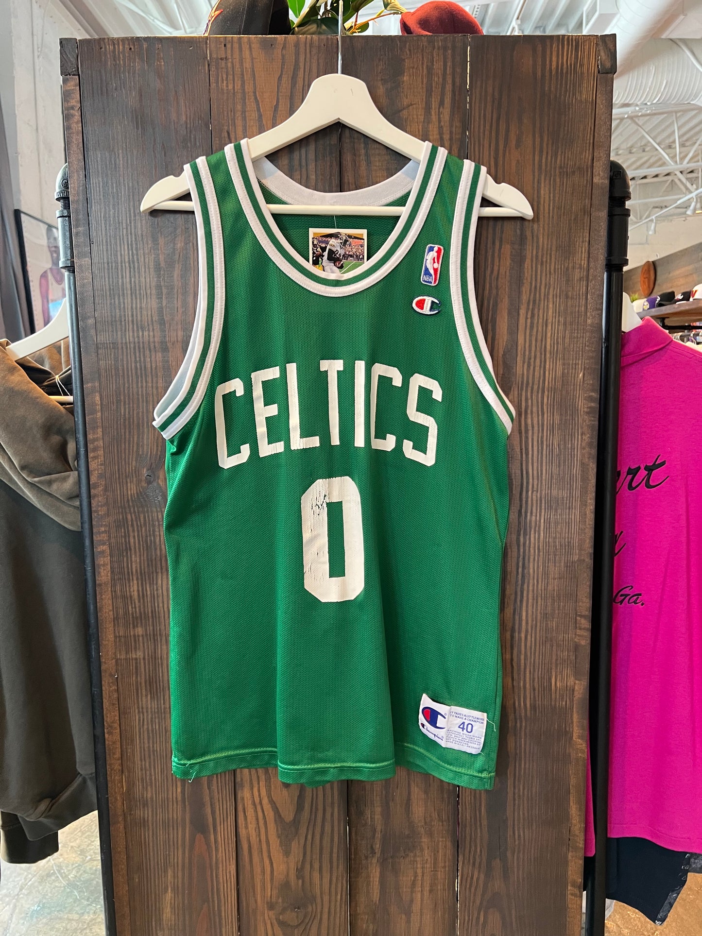Vtg Celtics Montross Jersey (40)