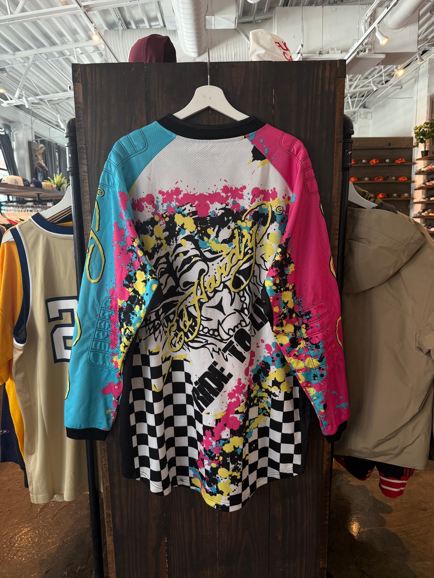 Ed Hardy Motorcycle Long Sleeve (XL)