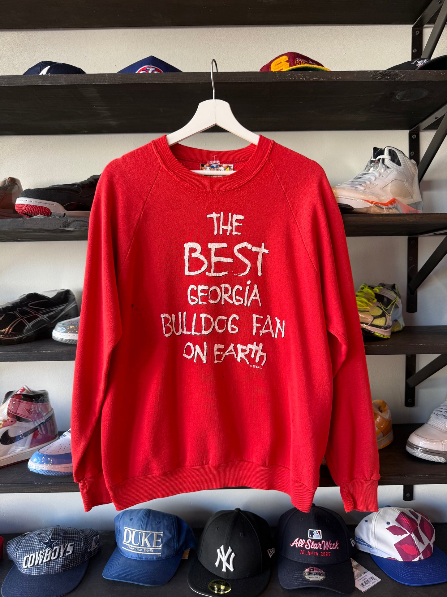 Vintage Georgia Fan Crew (L)