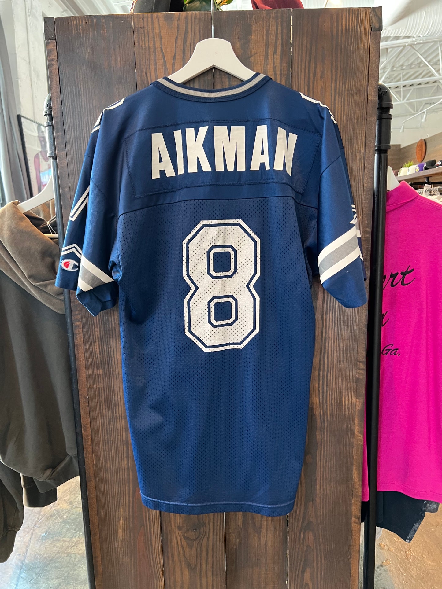 Vtg Cowboys Troy Aikman Jersey (L)