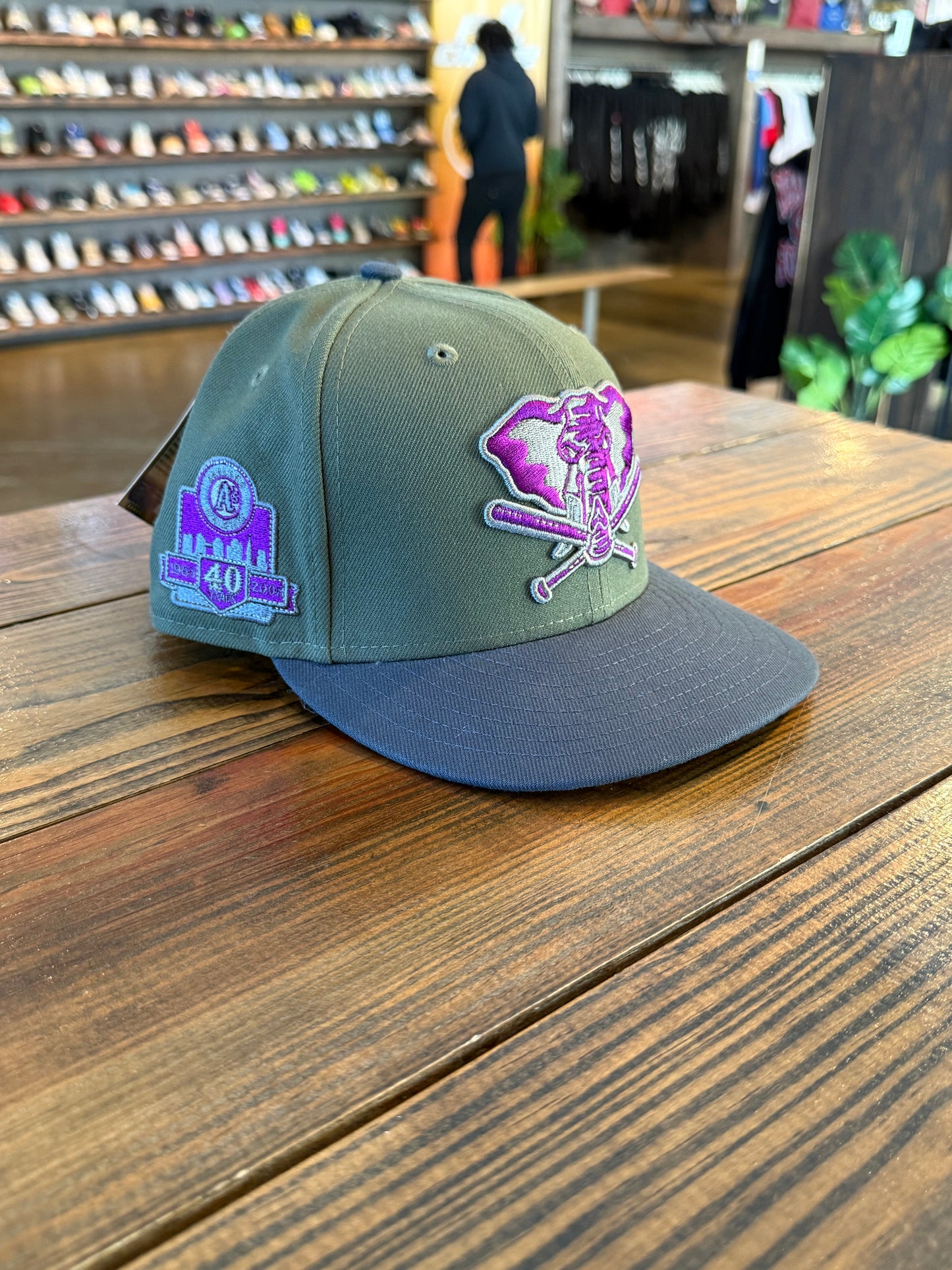 New Era Oakland A’s Hat Club Fitted (7)