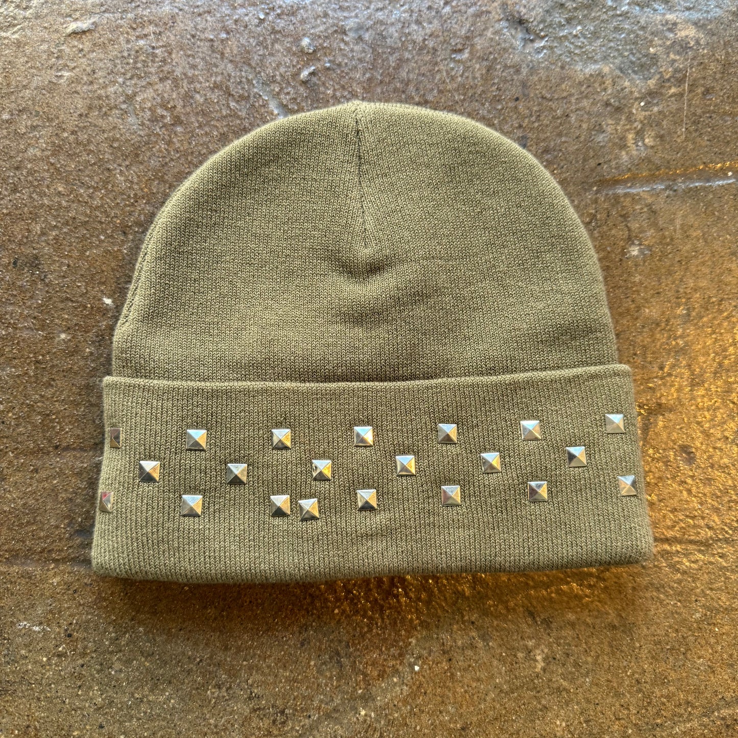 Palace Stud Beanie (Green)