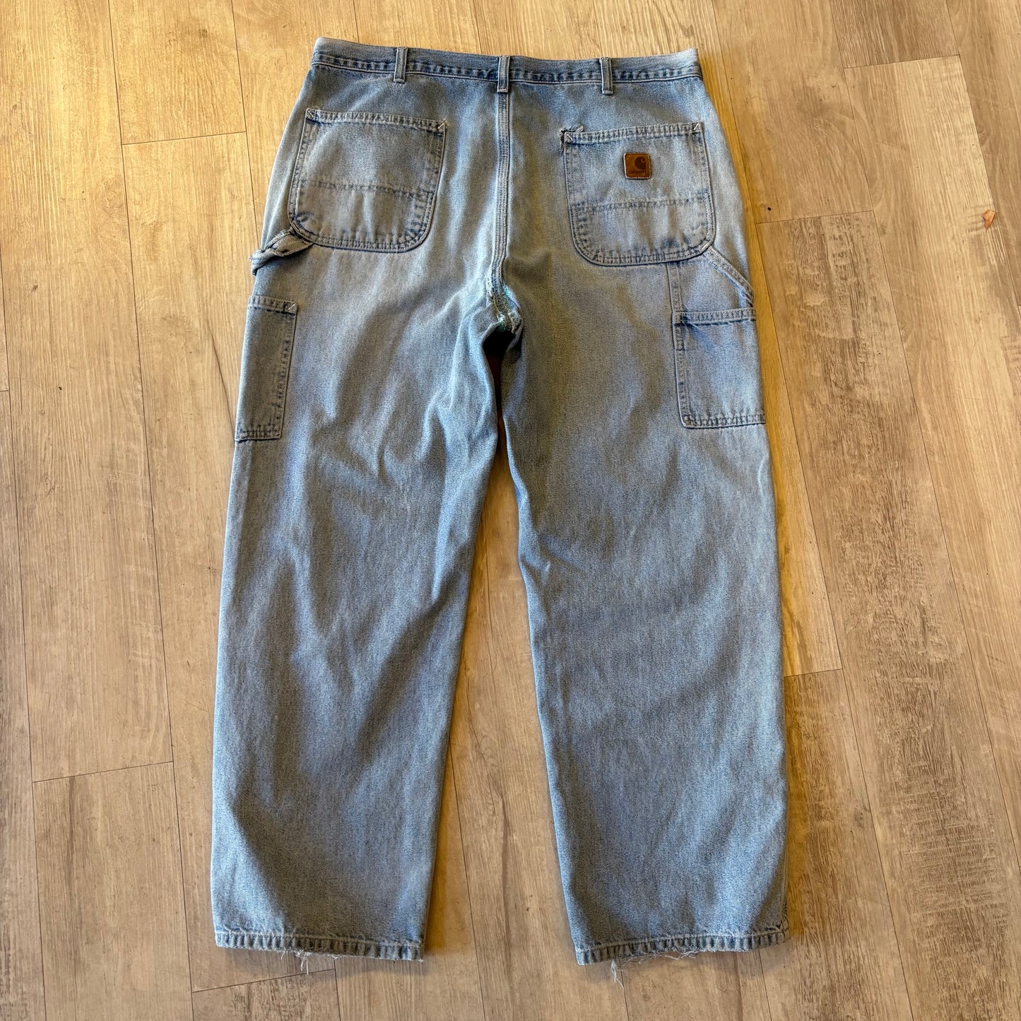 Vintage Carhartt faded denim (36x30)