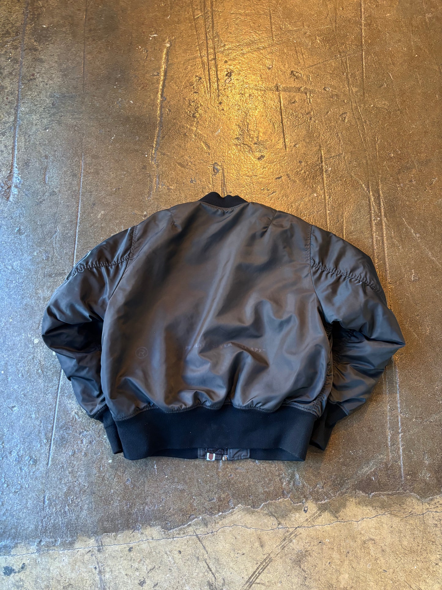 Bape bomber jacket (M)