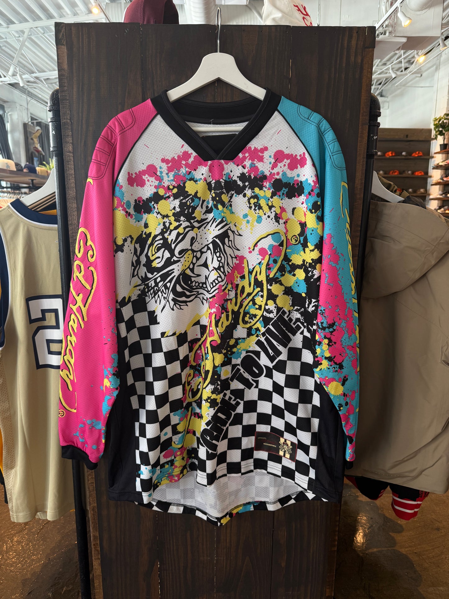 Ed Hardy Motorcycle Long Sleeve (XL)
