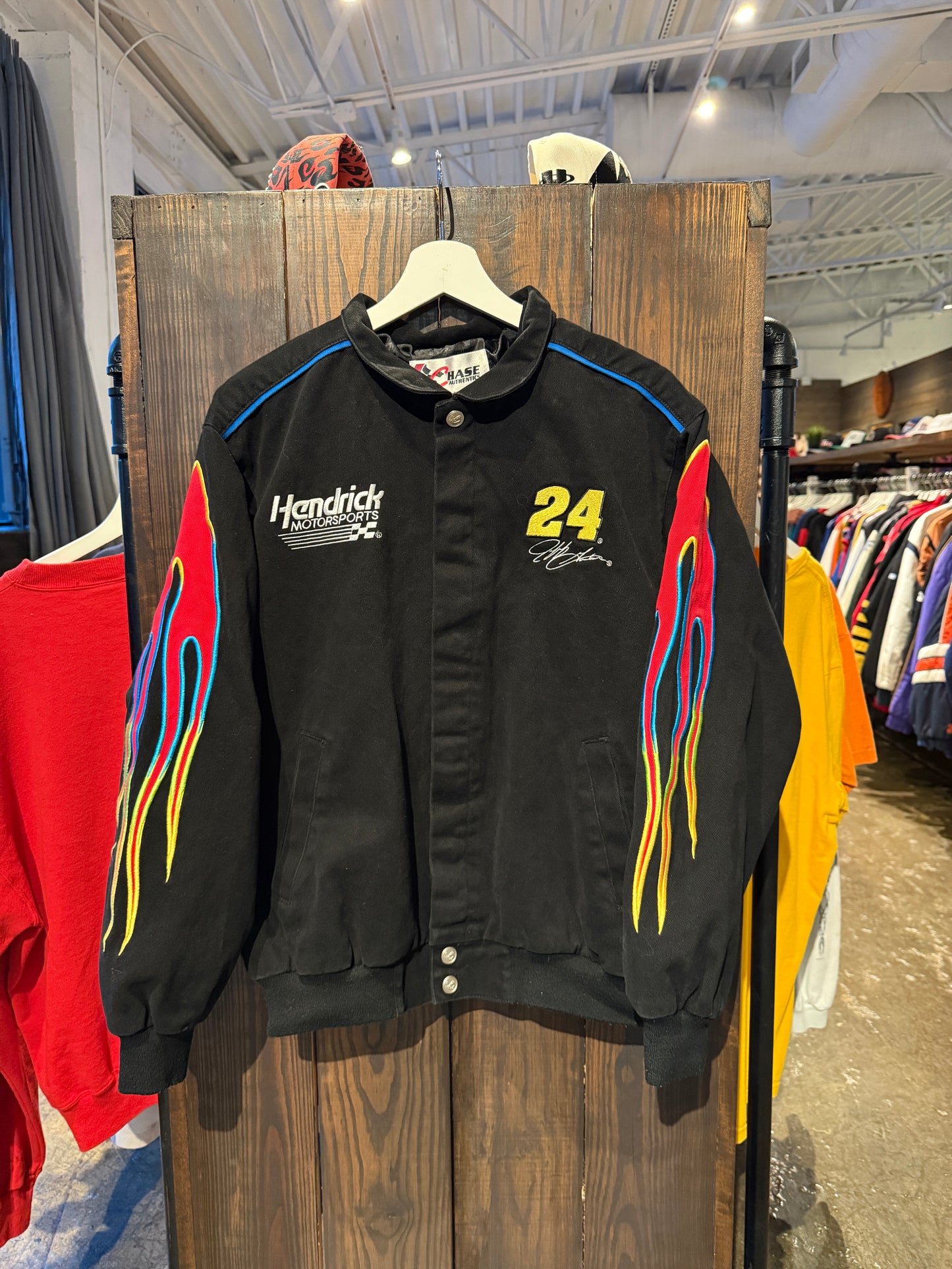 Vtg Hendricks Racer Jacket (S)