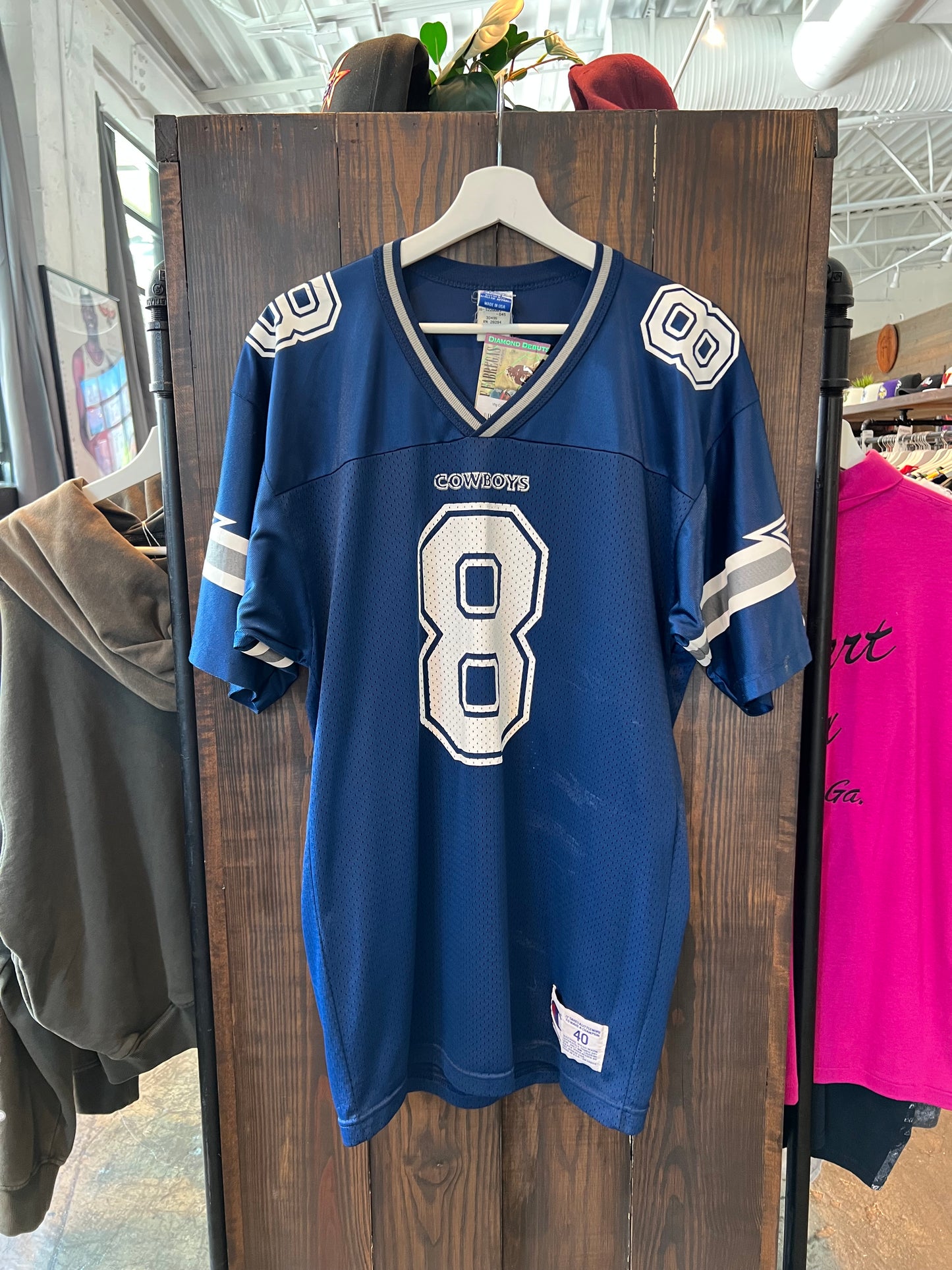 Vtg Cowboys Troy Aikman Jersey (L)