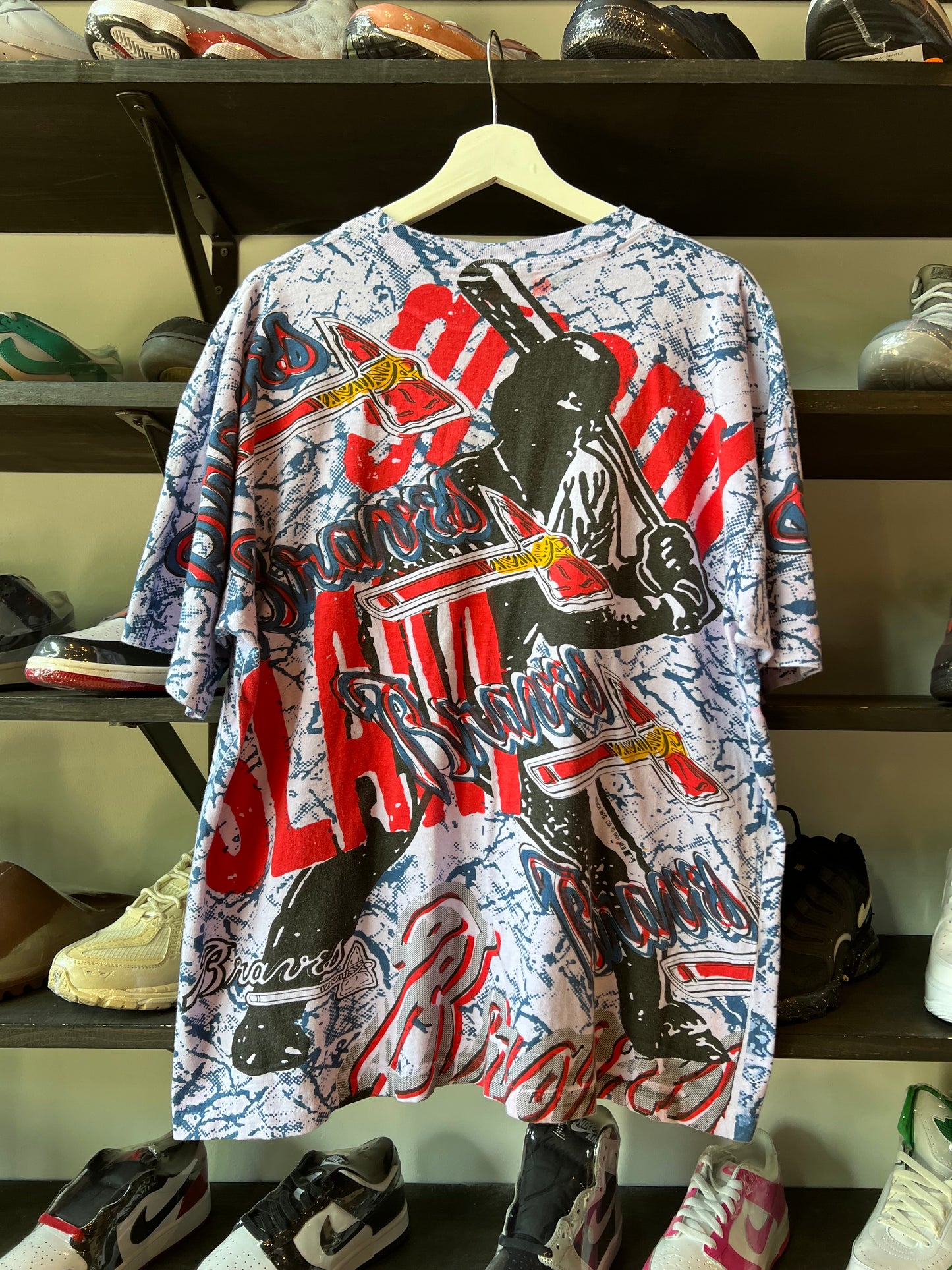 Vtg Braves AOP Tee (L)