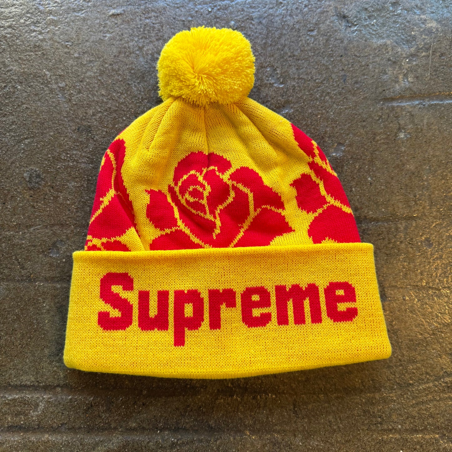 Supreme Beanie (Yellow)