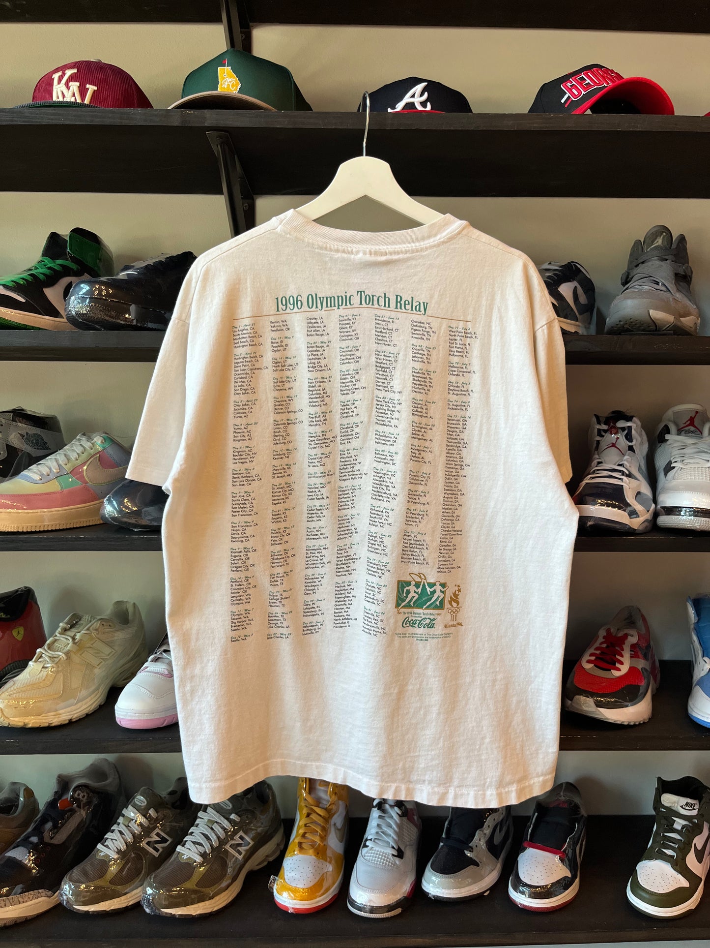 Vintage Olympics Torch Relay Tee (L)