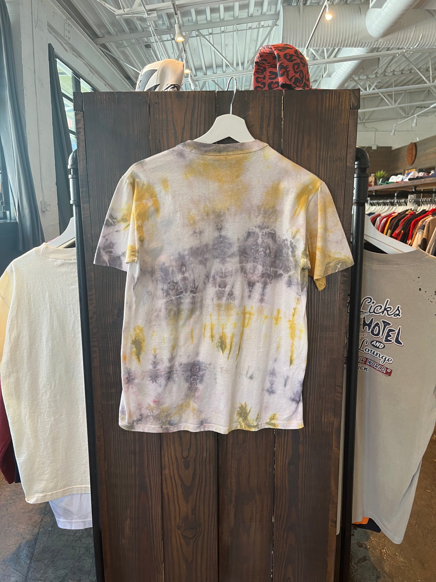 Vintage Georgia Tech Baseball Tie Dye Tee (M)