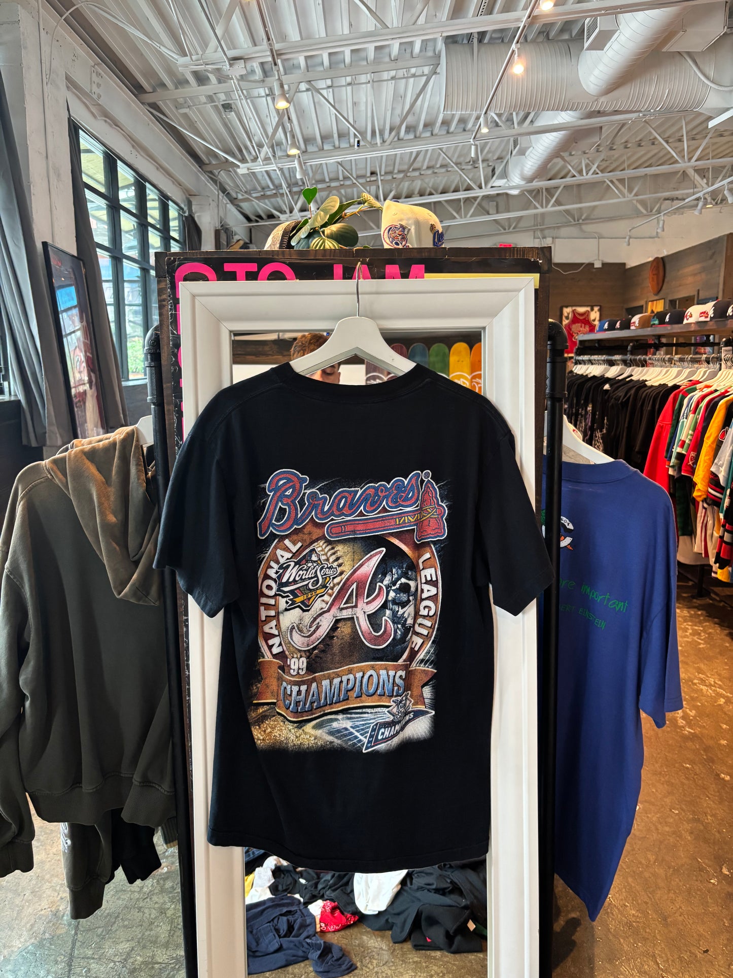 Vtg braves rap tee (XL)