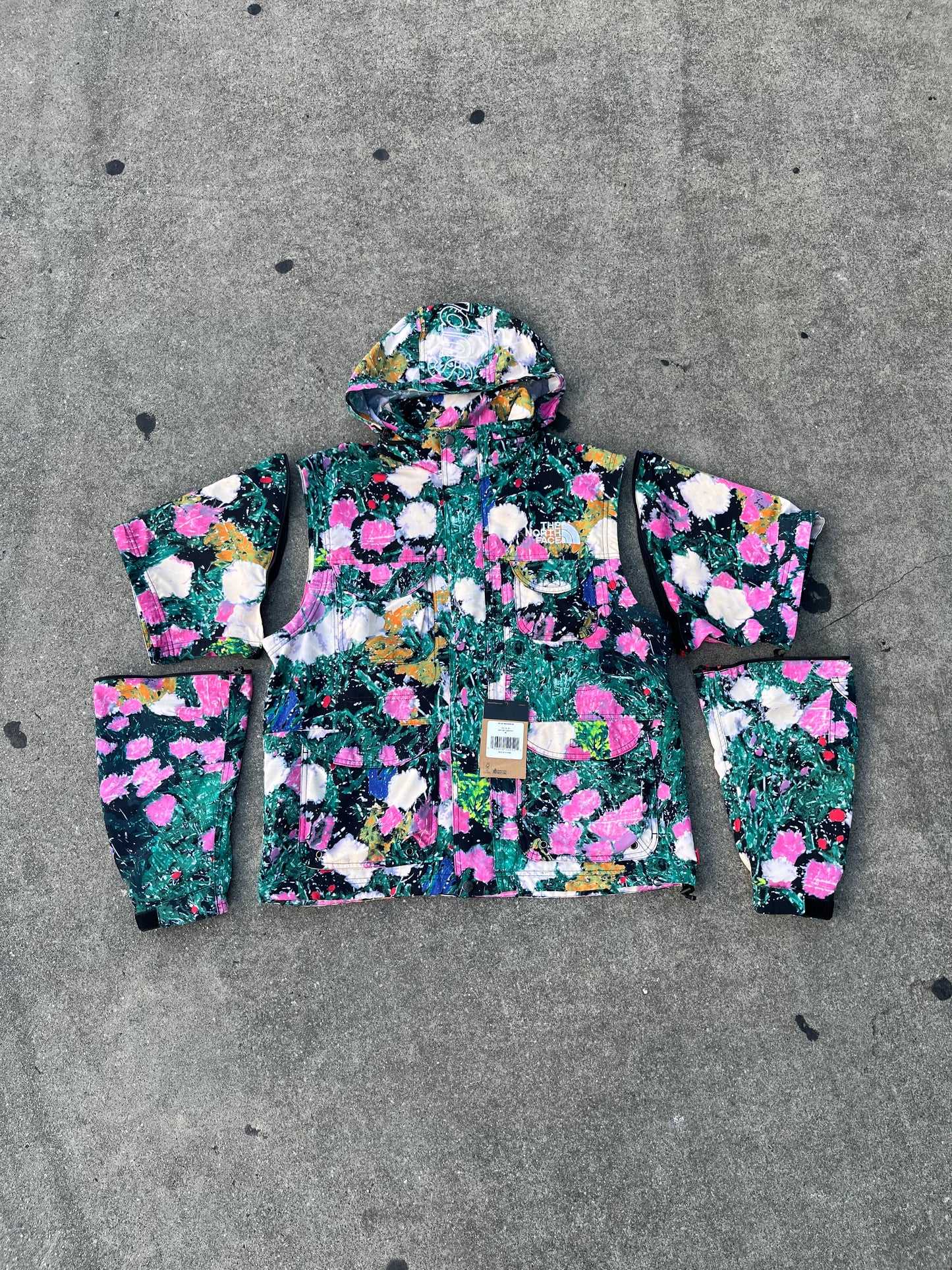 Supreme TNF Convertible Jacket (M)