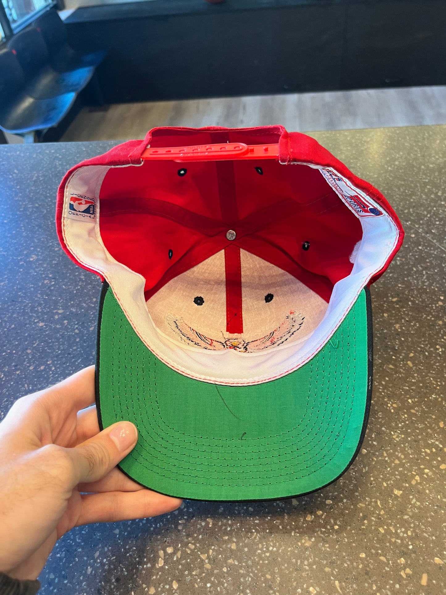Vintage Hawks Signed Hat