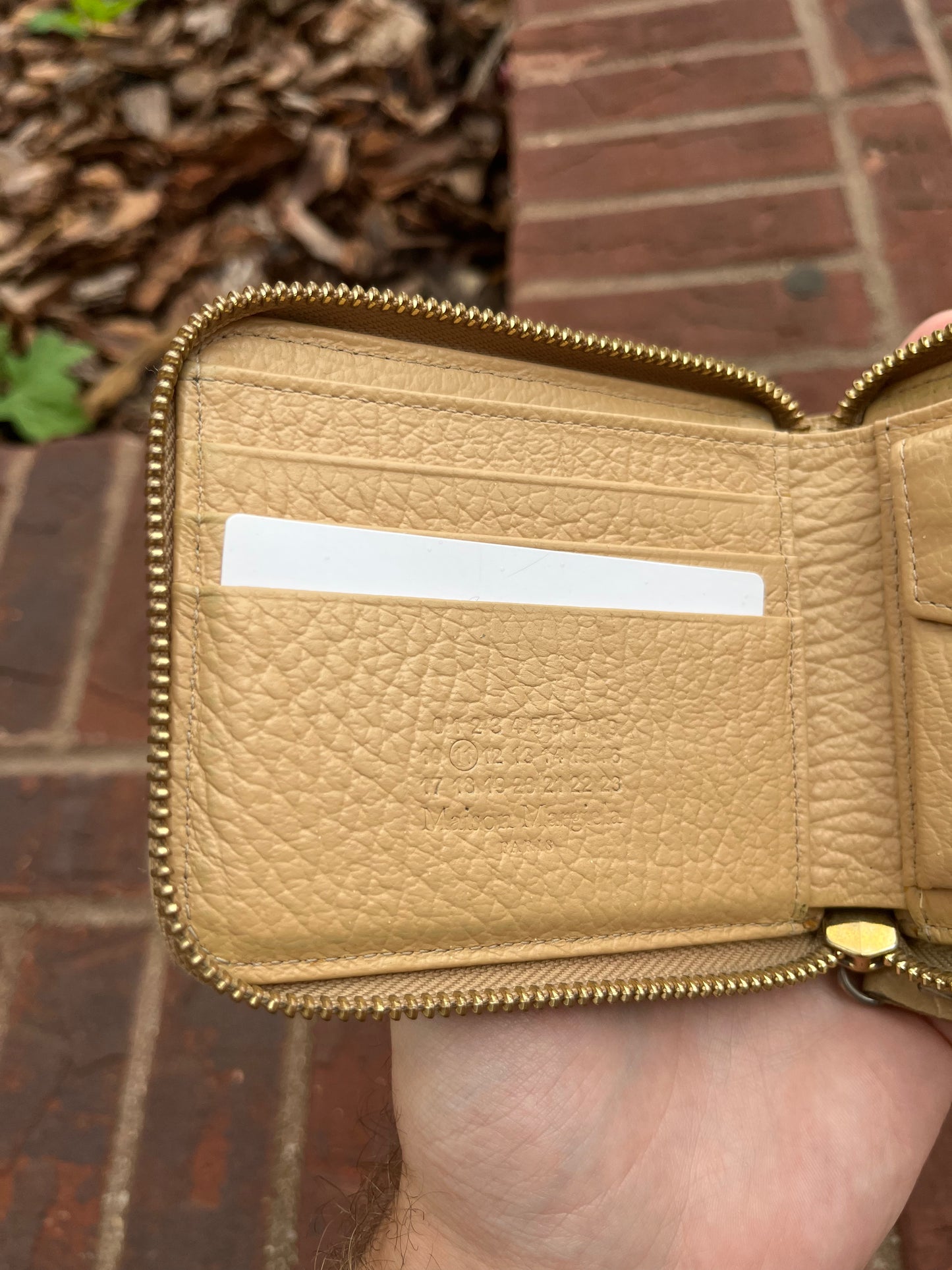 Maison Margiela Zipper Wallet