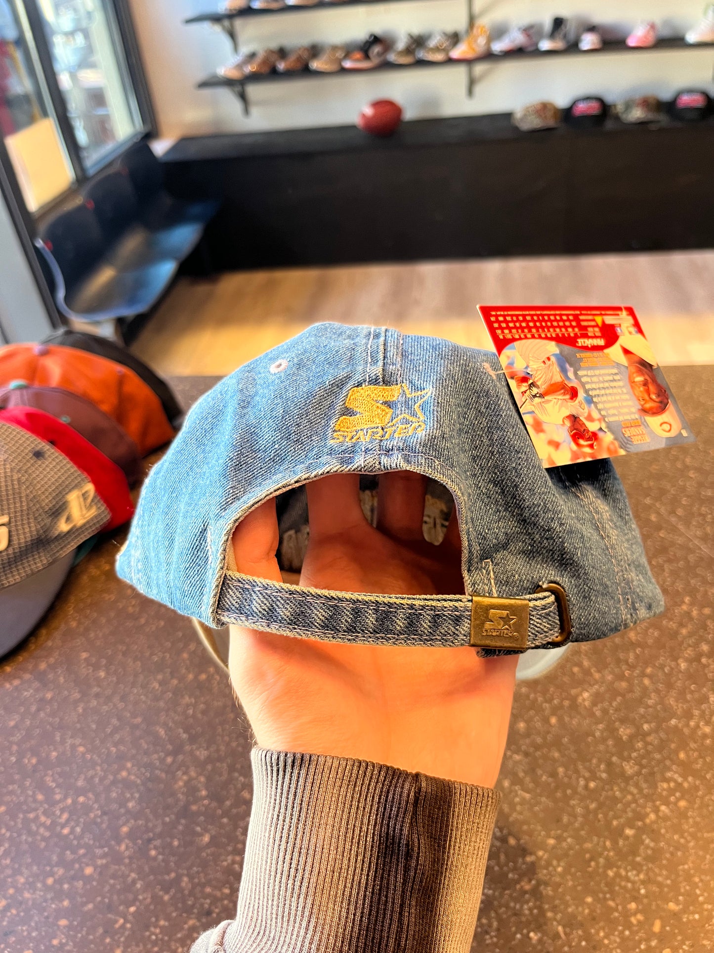 Vintage Olympics Denim Hat