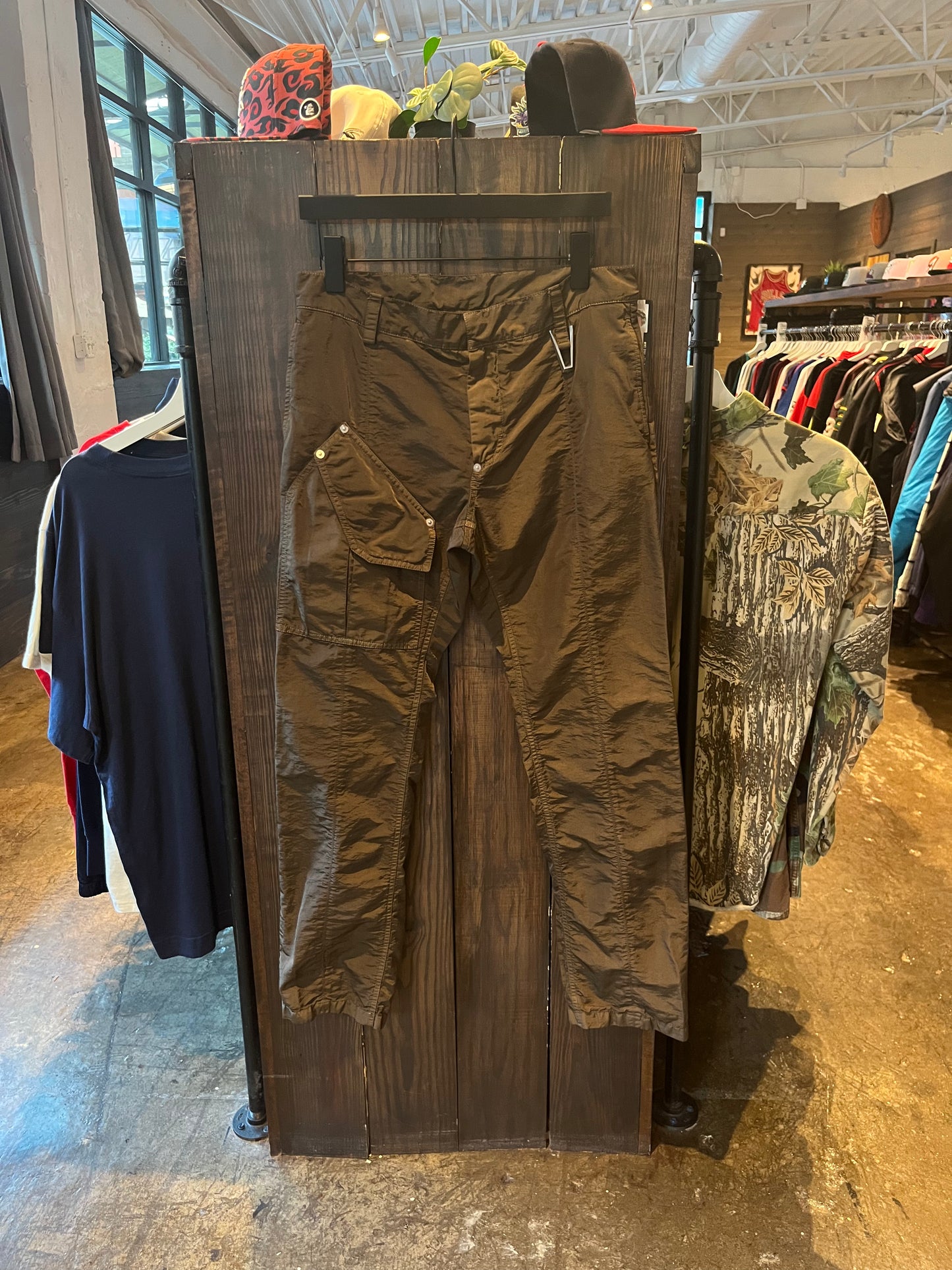 Alyx 1017 Brown Nylon Pants (32)