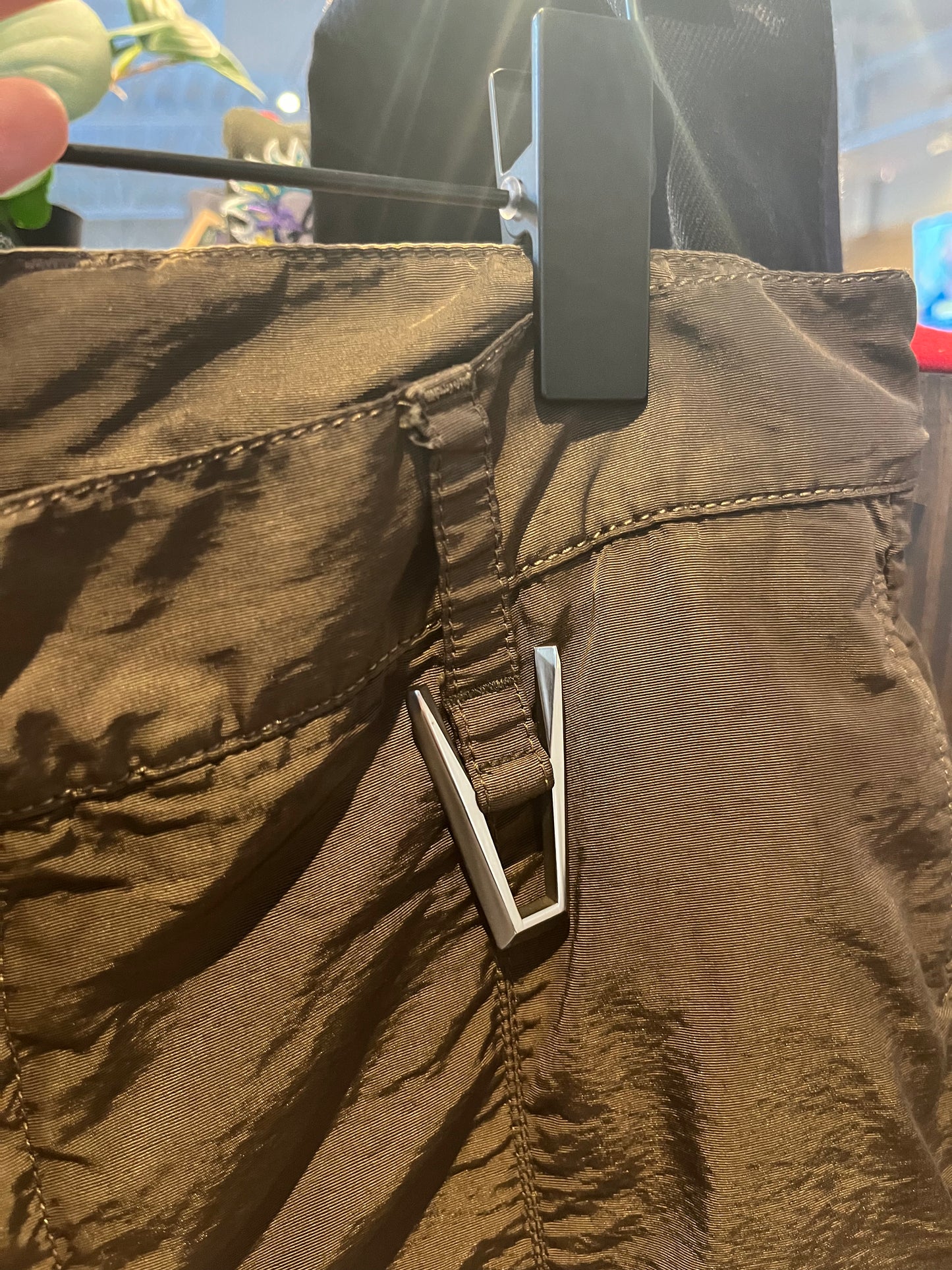 Alyx 1017 Brown Nylon Pants (32)