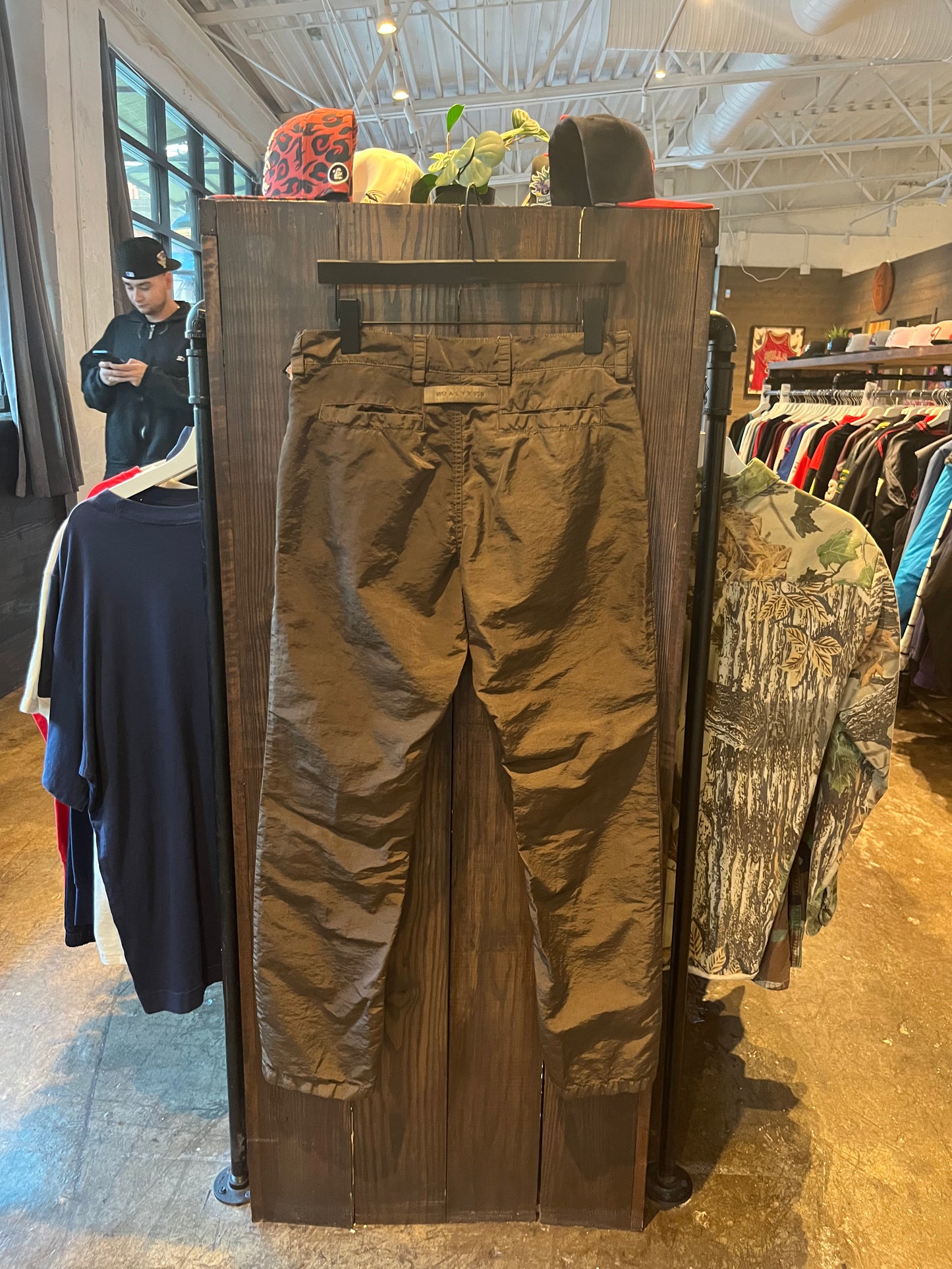 Alyx 1017 Brown Nylon Pants (32)