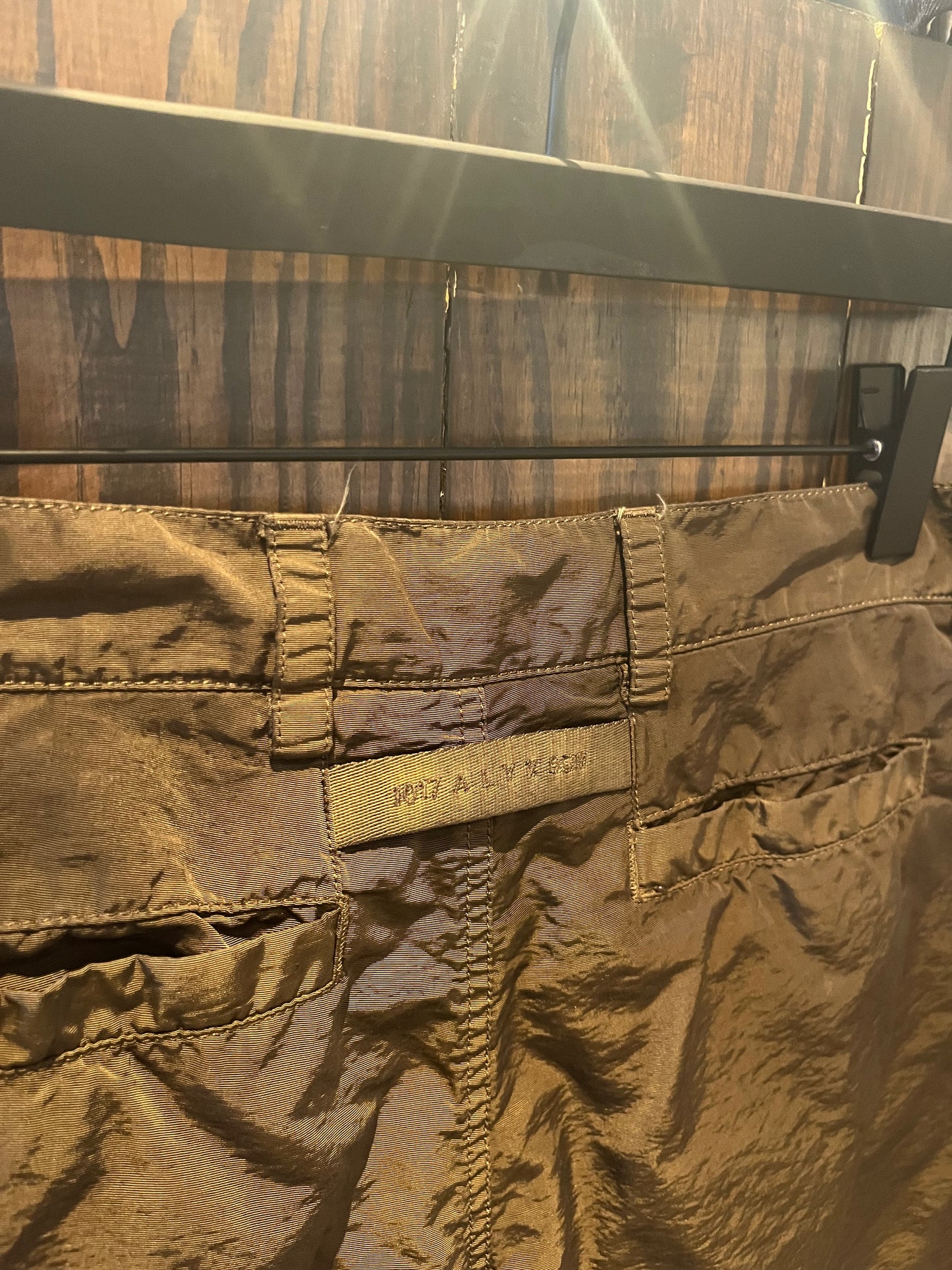 Alyx 1017 Brown Nylon Pants (32)