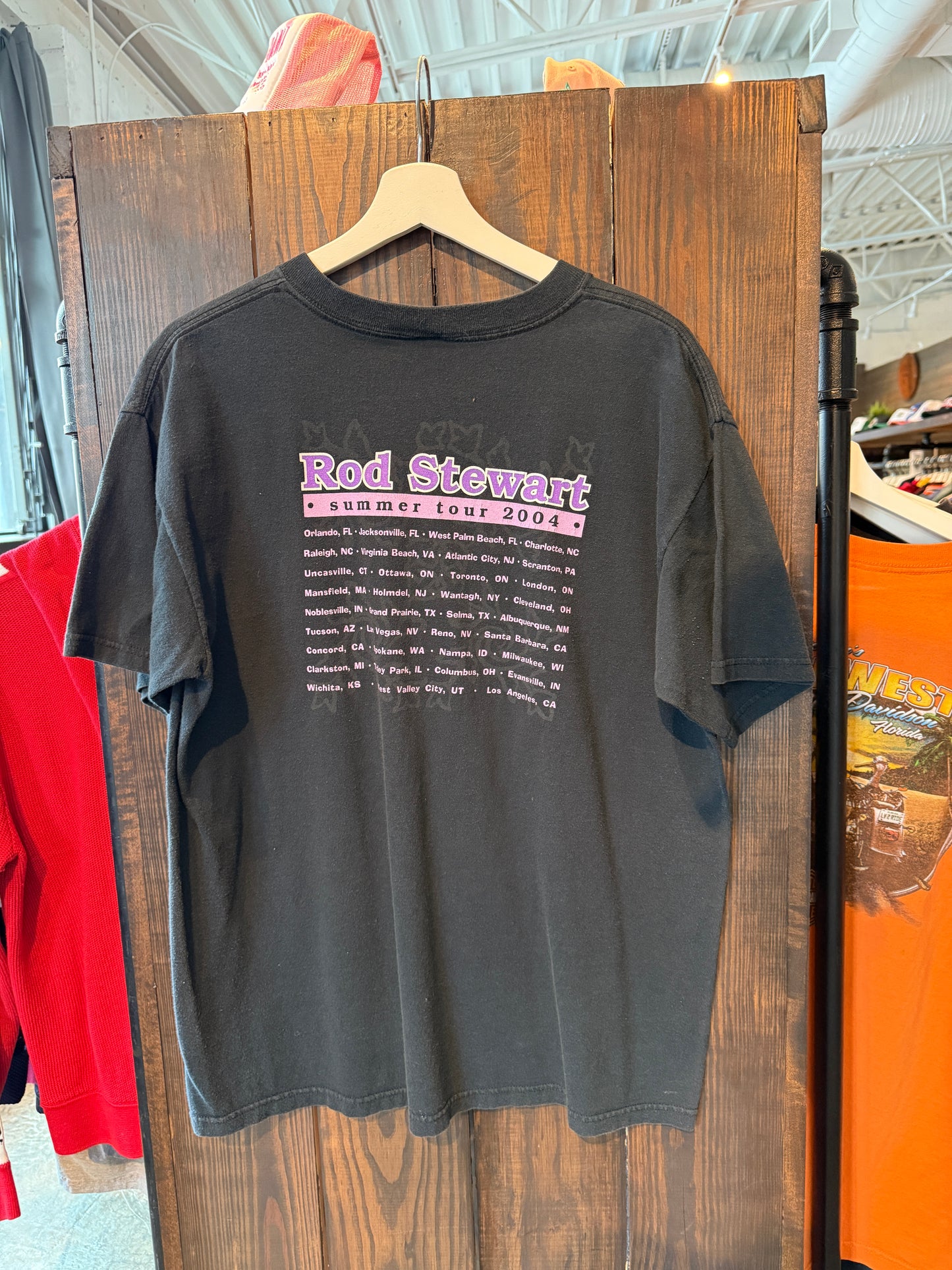 Vtg Rod Stewart Tee (L)