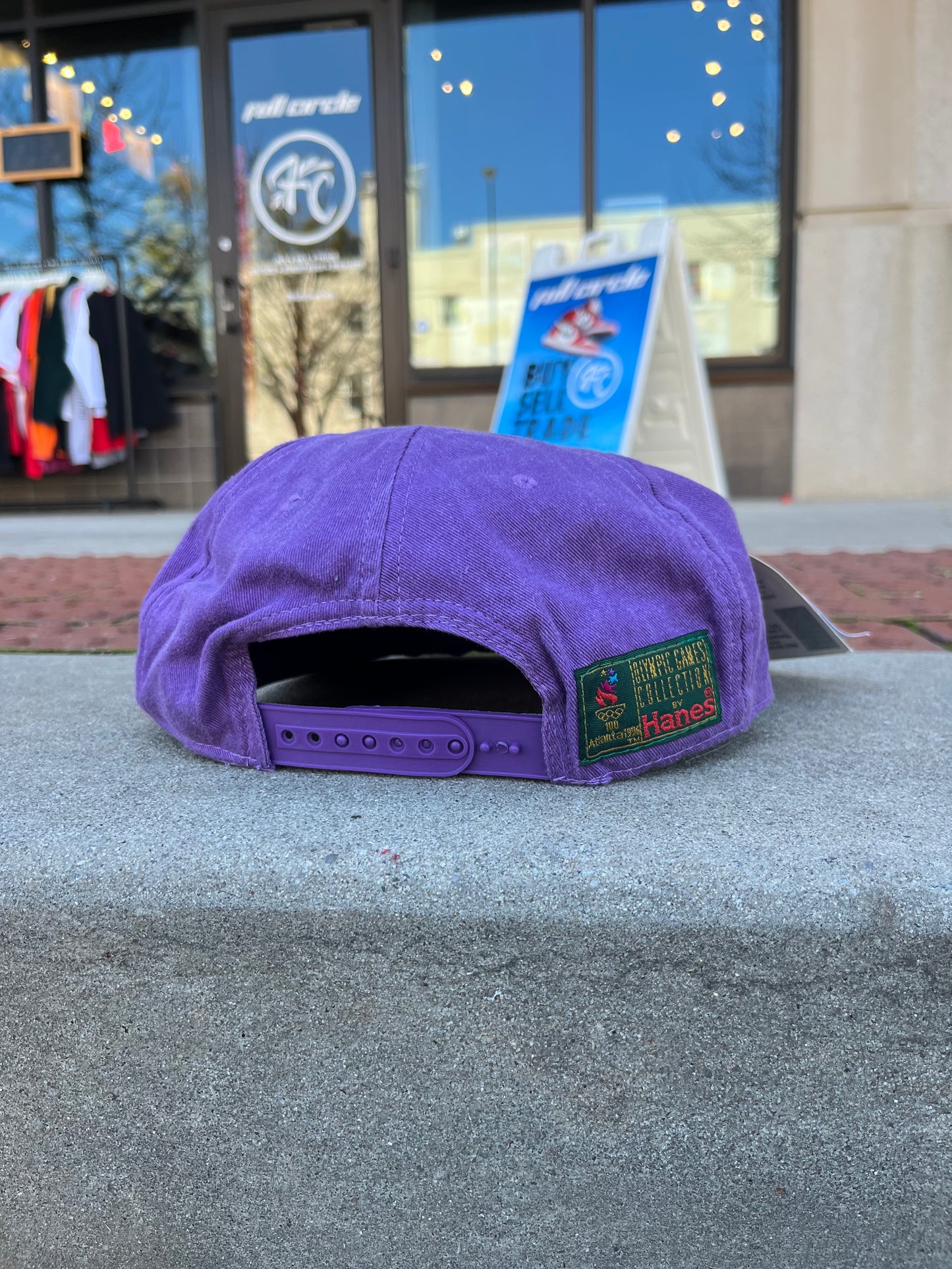 Vtg 1996 Olympics Pro Pocket Hat