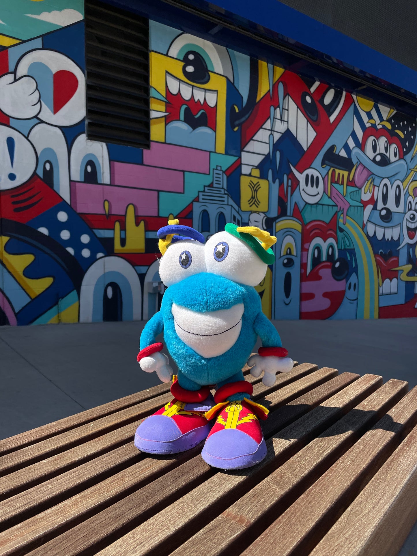 Vintage 90s Izzy Olympics Plush