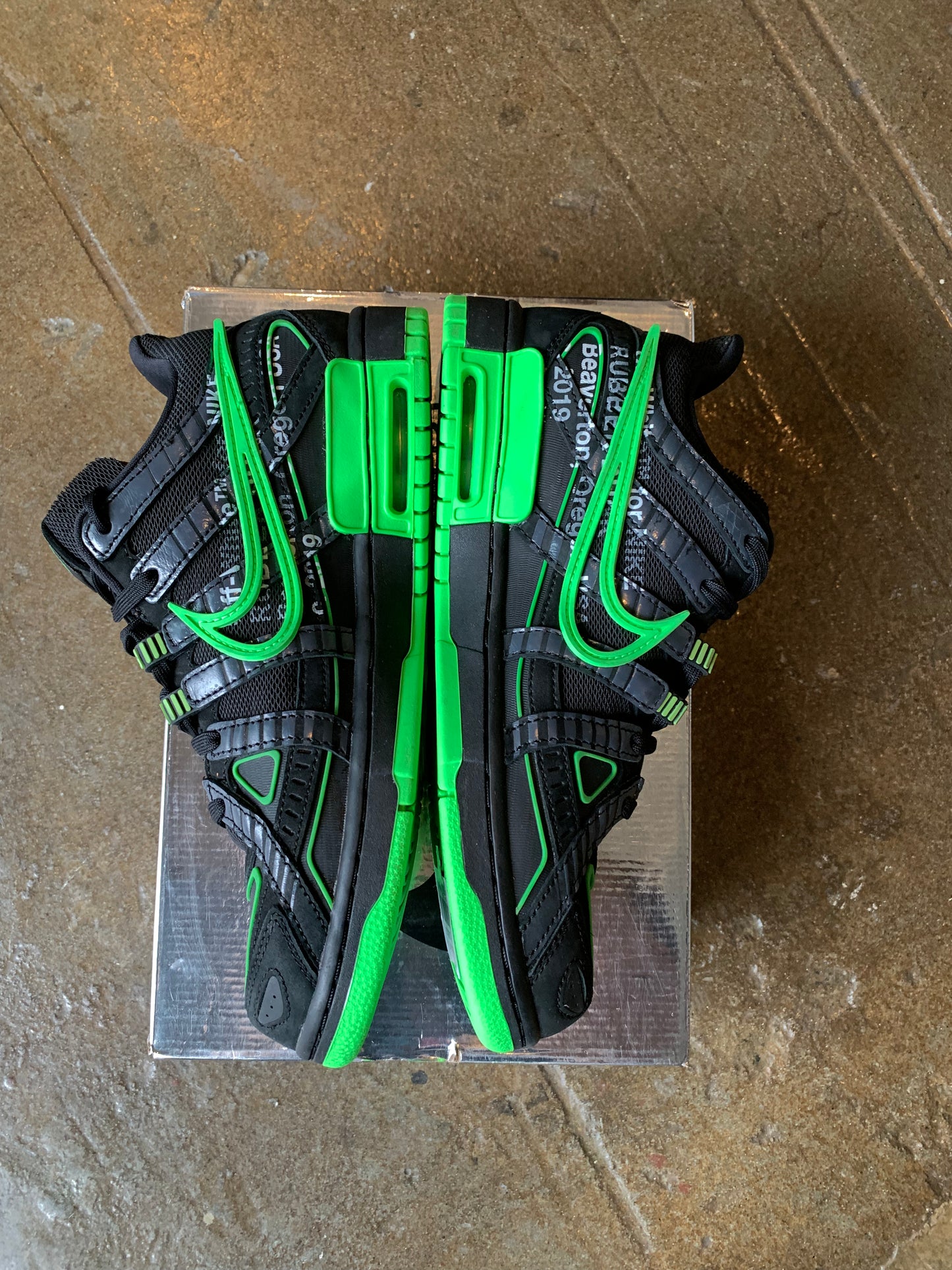OW Rubber Dunk (9) Worn