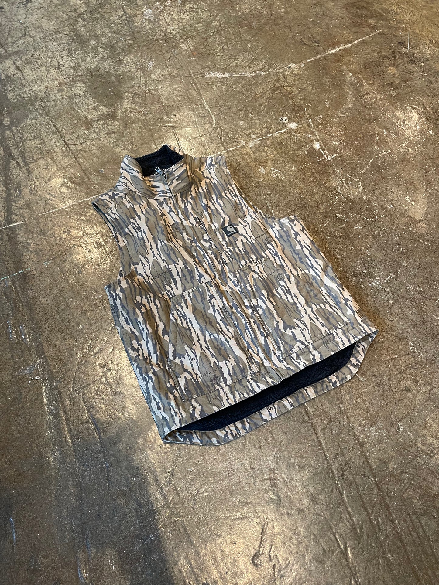 Carhartt vest camo (S)