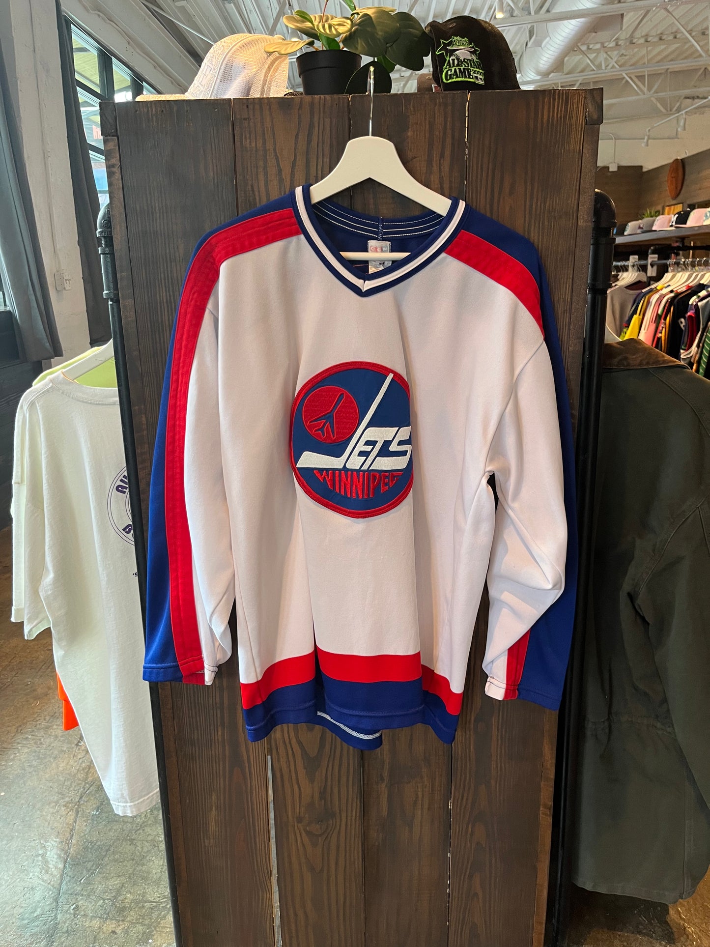 Vintage CCM Winnipeg Jets Jersey (L)