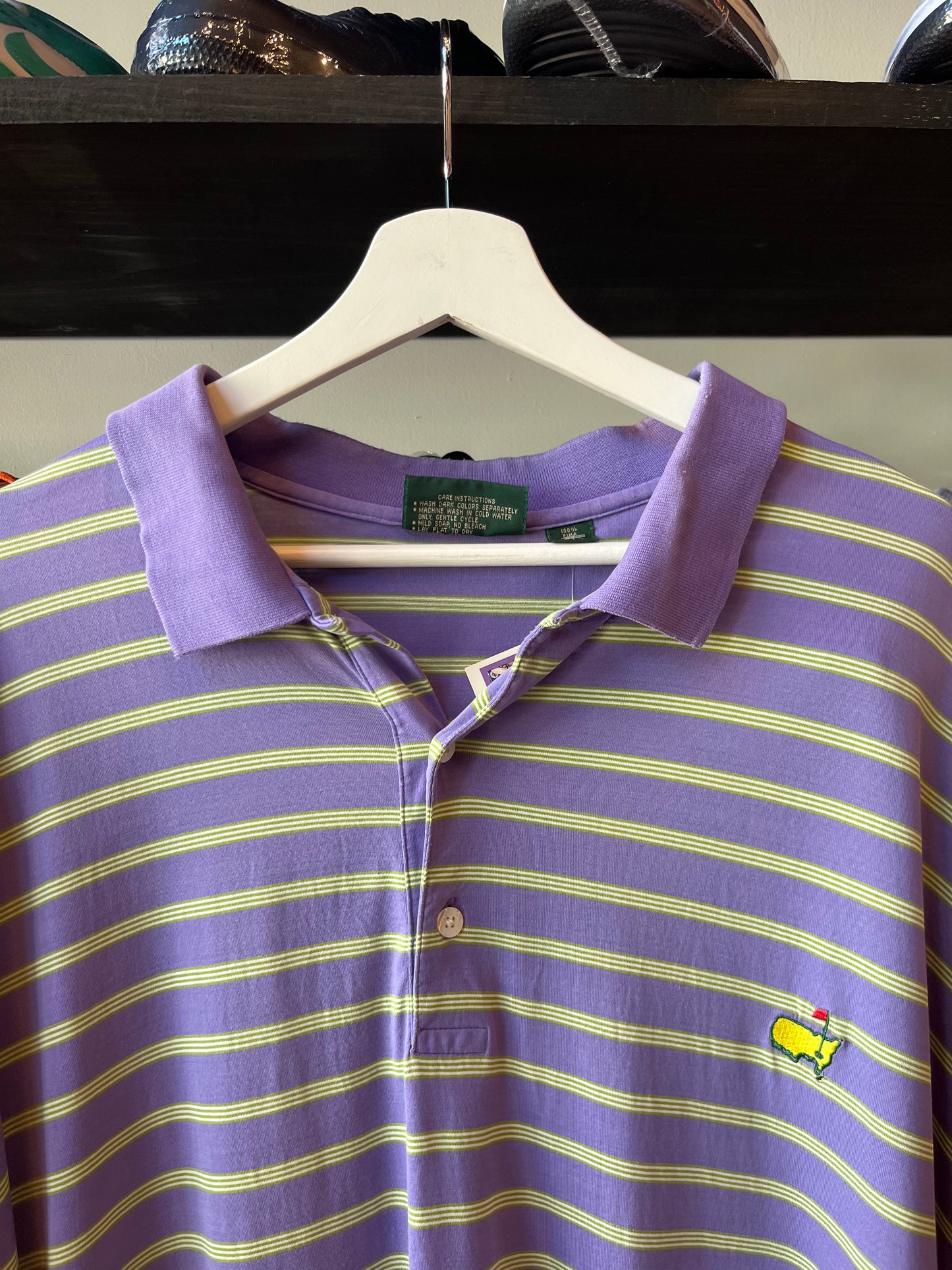 The Masters Striped Polo (2XL)