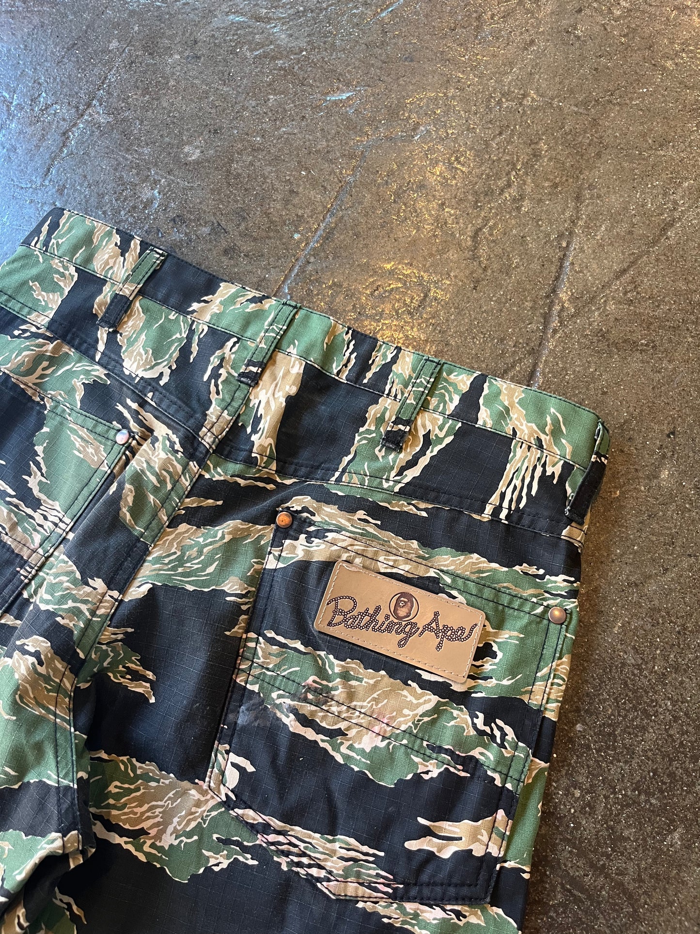 Bape Tiger Camo Pants (S)