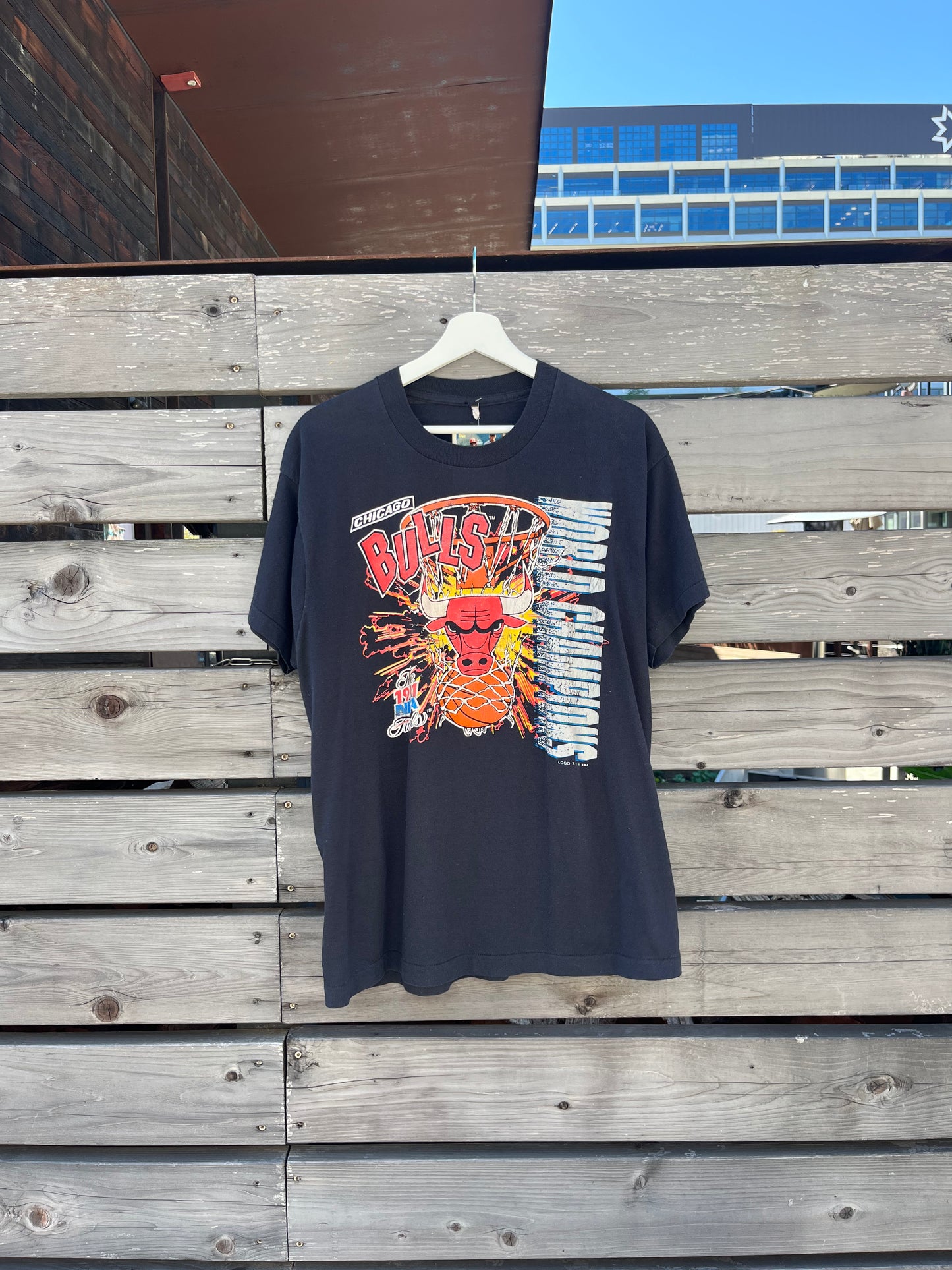 Vtg Chicago Bulls 1991 Tee (M)