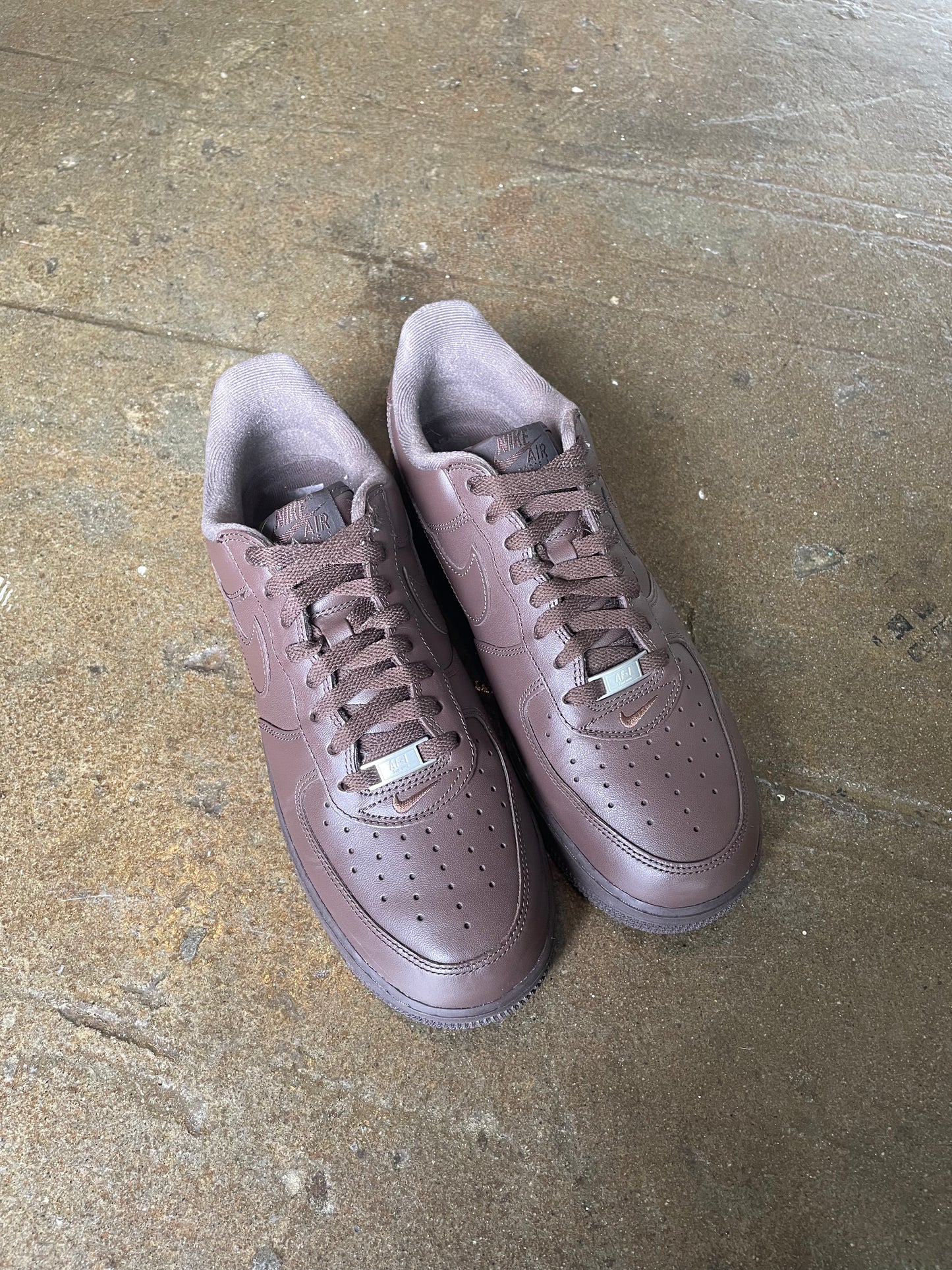 Nike AF1 Brown No Box (10)
