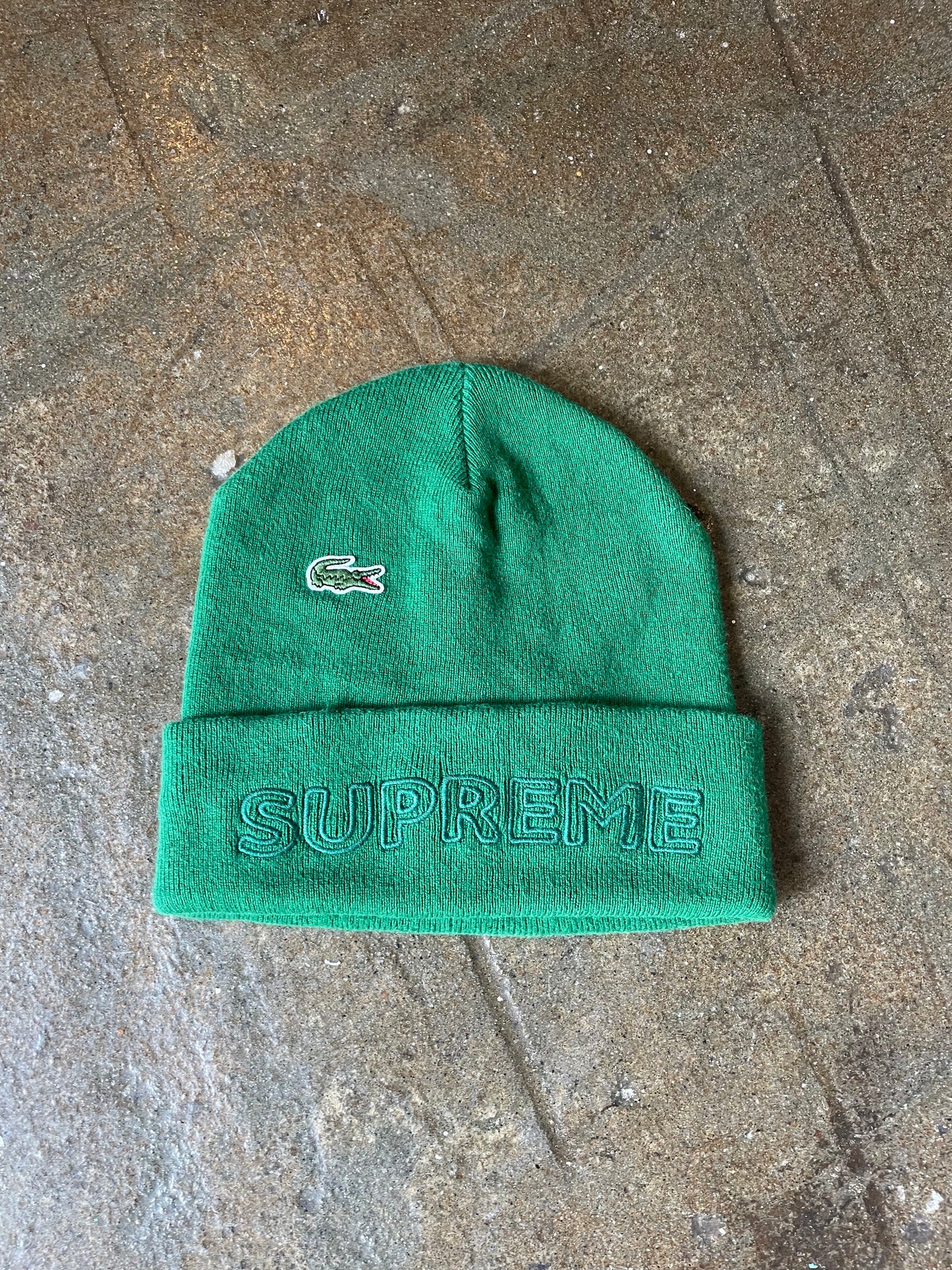 Supreme Lacoste Beanie brand new