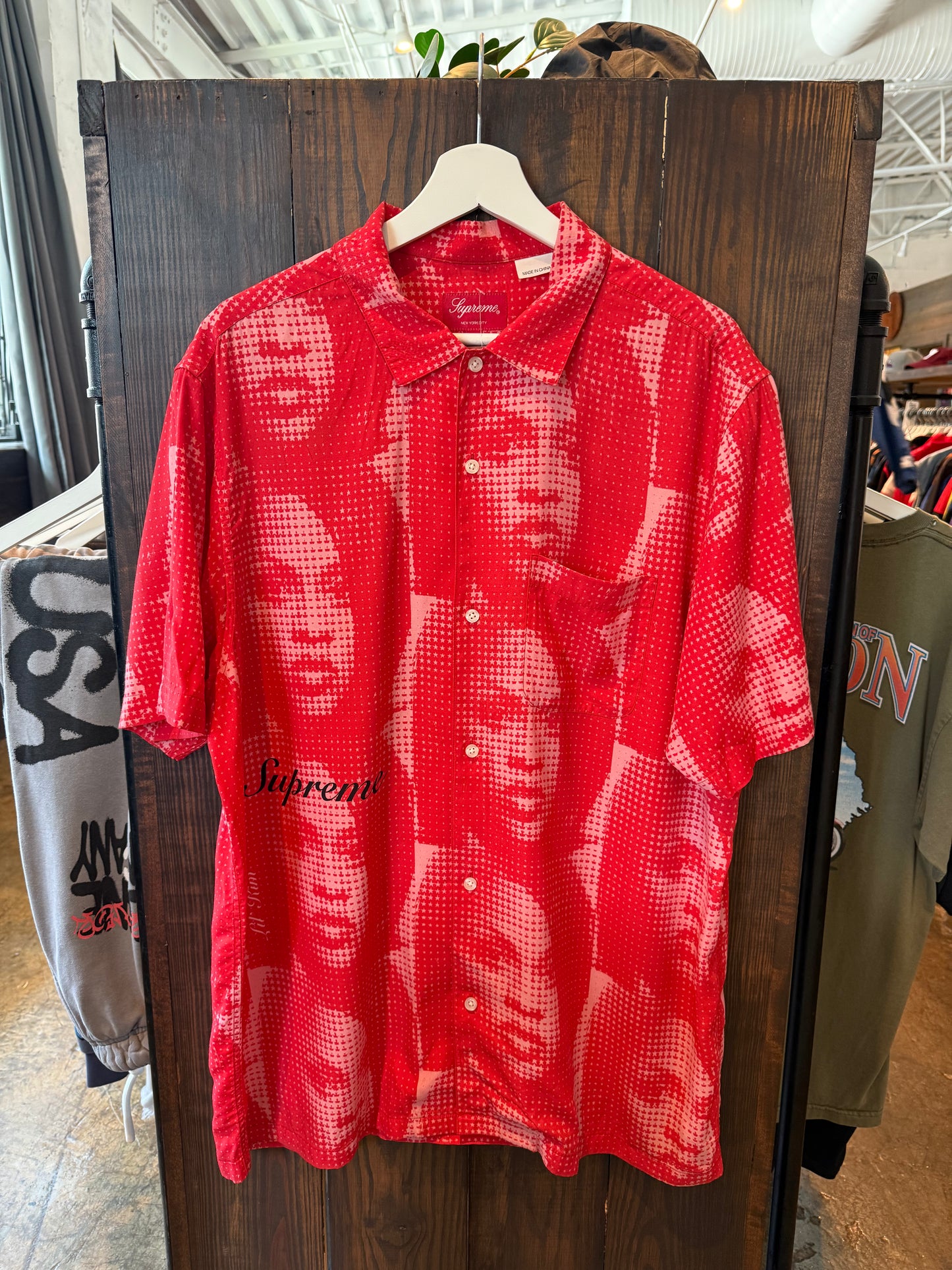 Supreme Lil Kim Button Up (L)