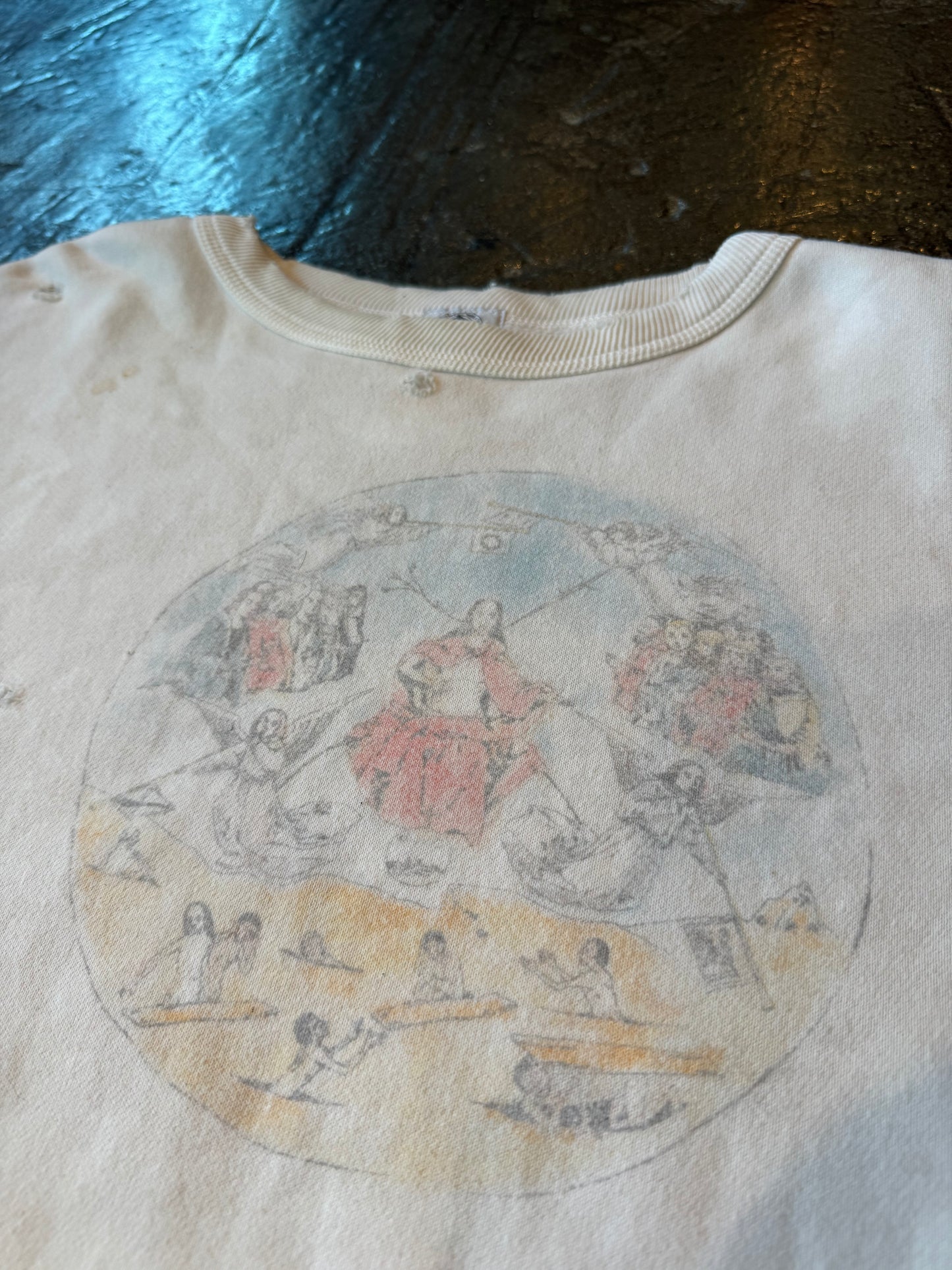 Saint Michael Dragon Crewneck S fits L