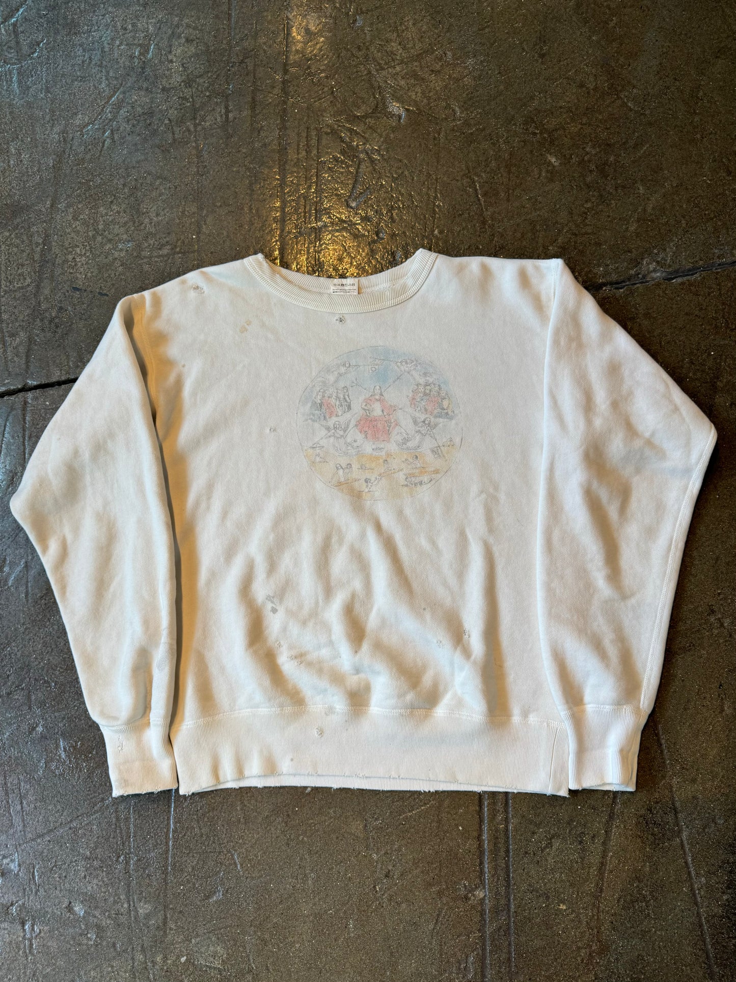 Saint Michael Dragon Crewneck S fits L