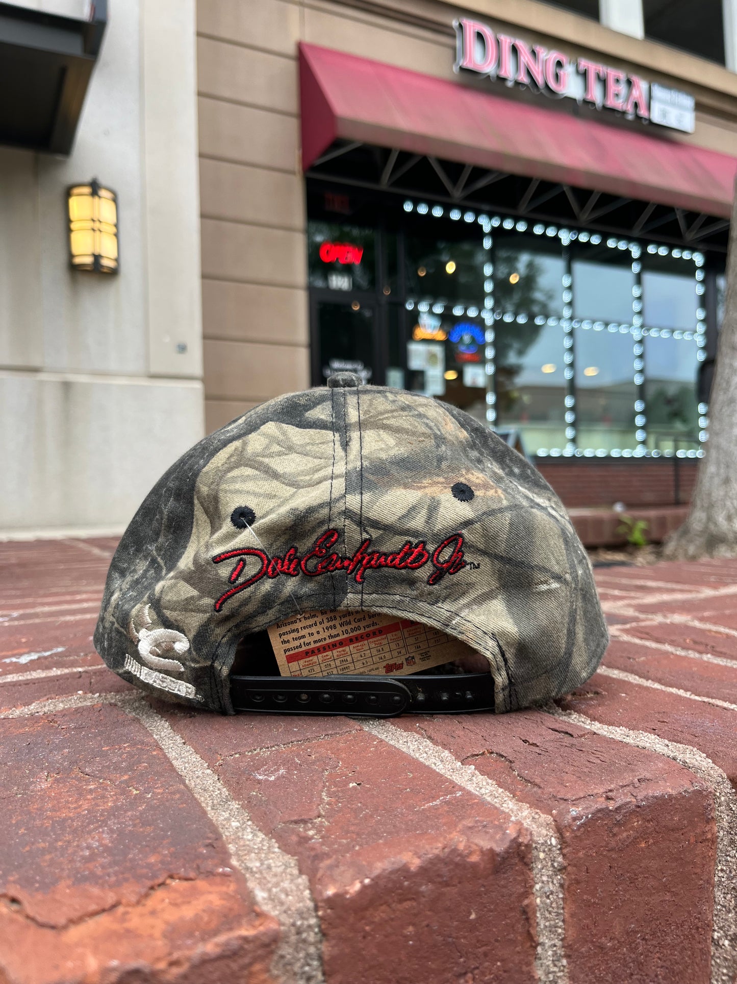 Vintage Dale Jr Camo Hat