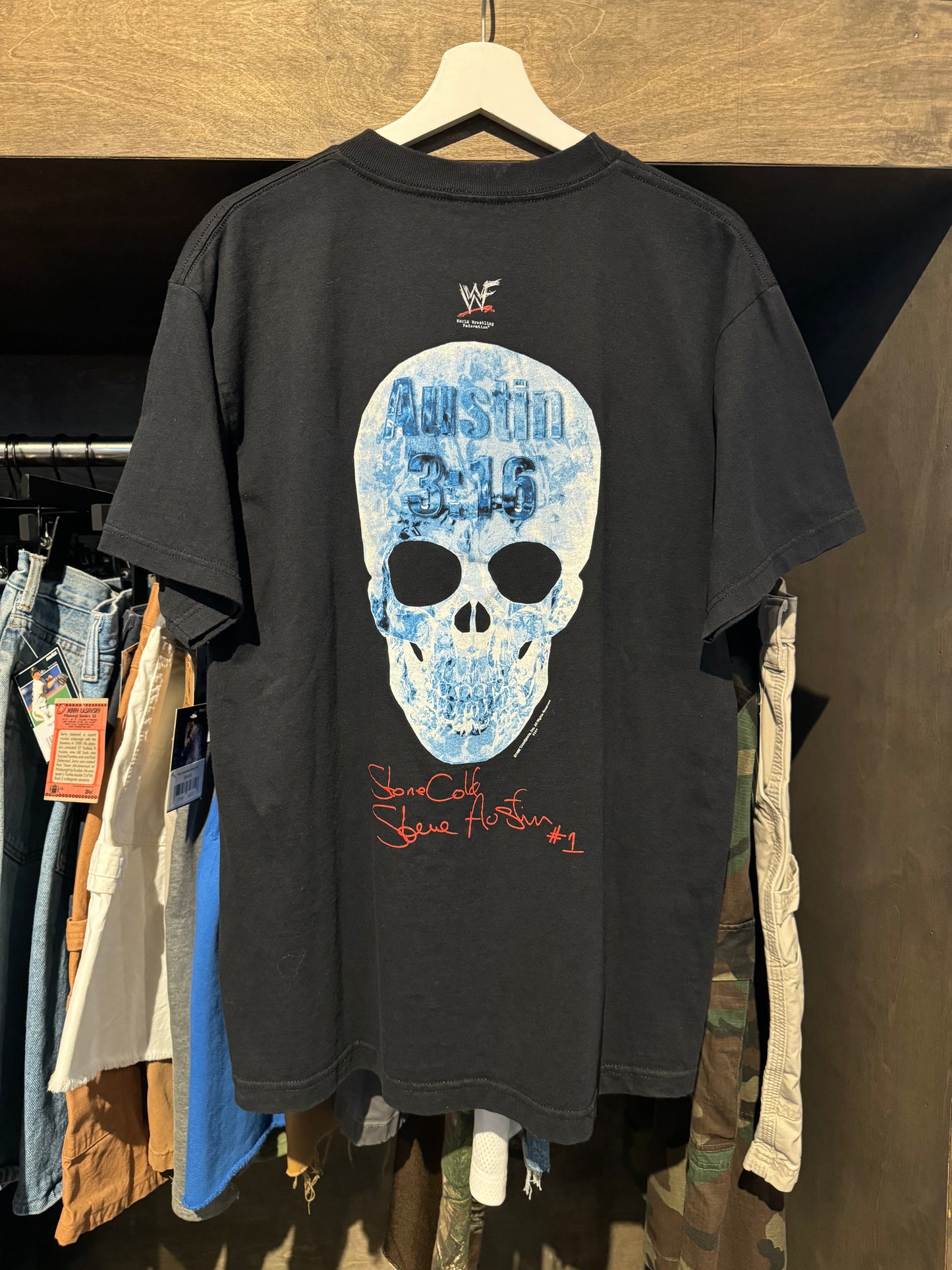 Vtg stone cold x whatever forever tee (L)