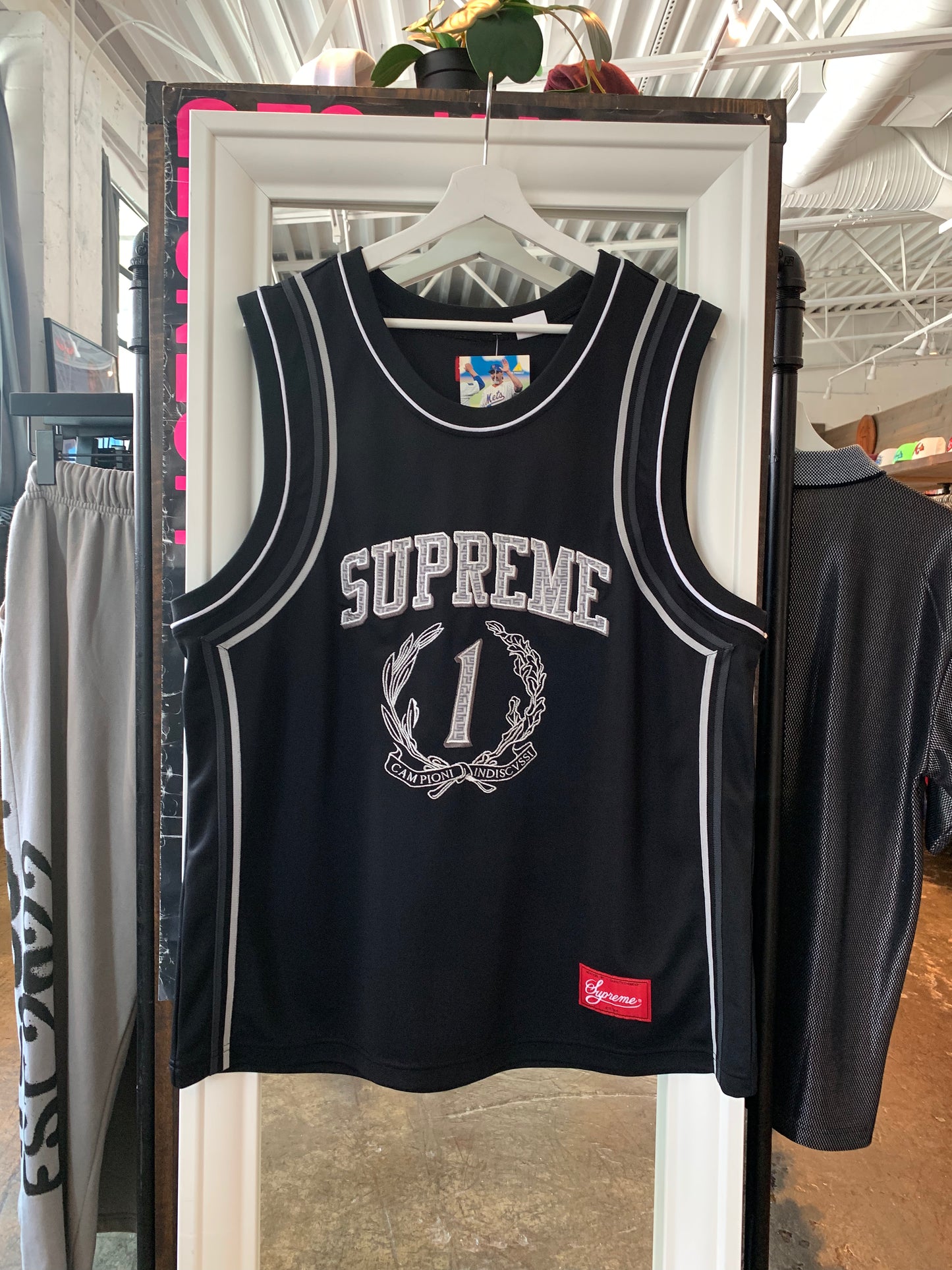 Supreme Basketball Jersey (L) Worn