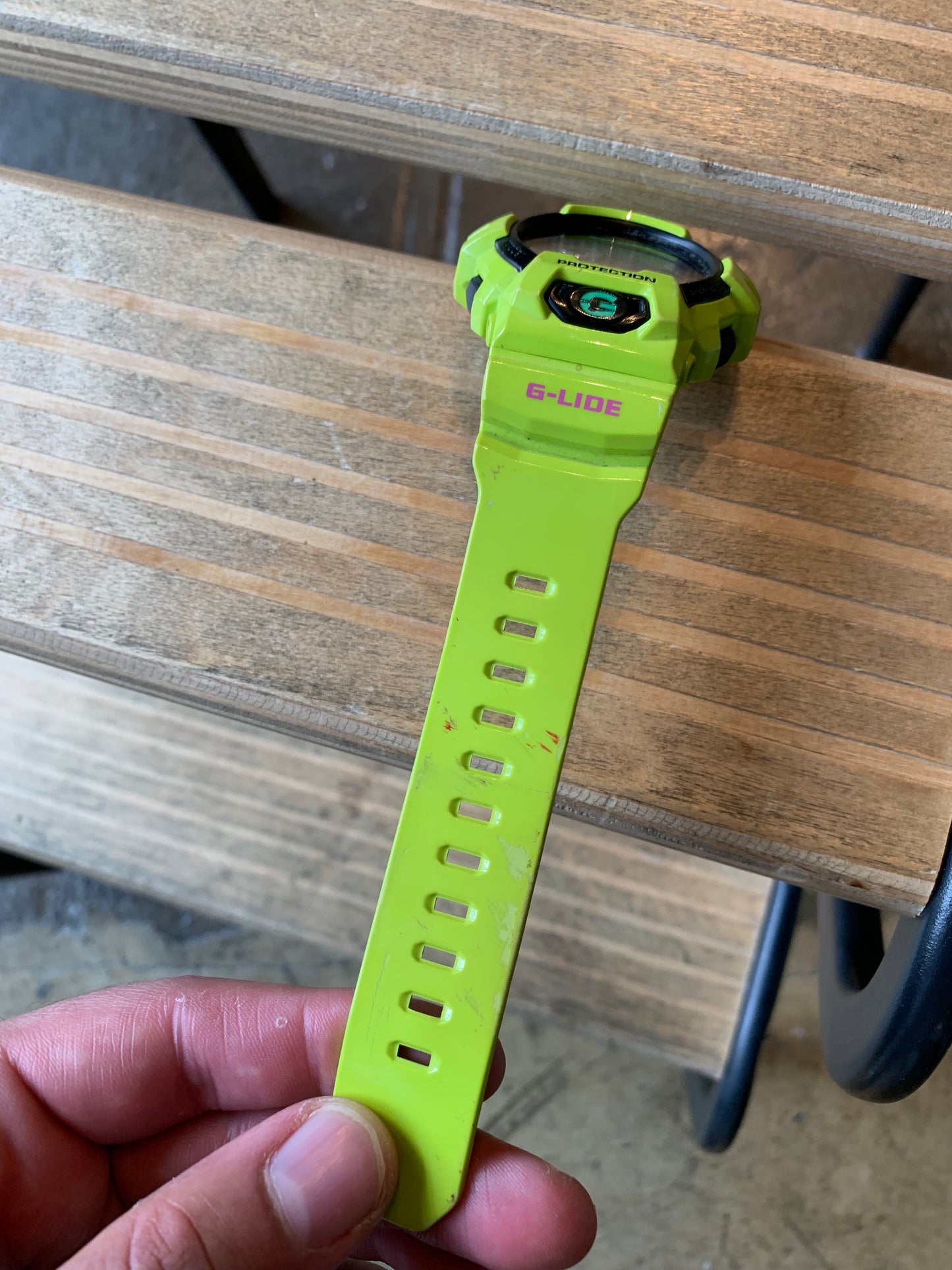 G Shock Tide Graph (Worn)