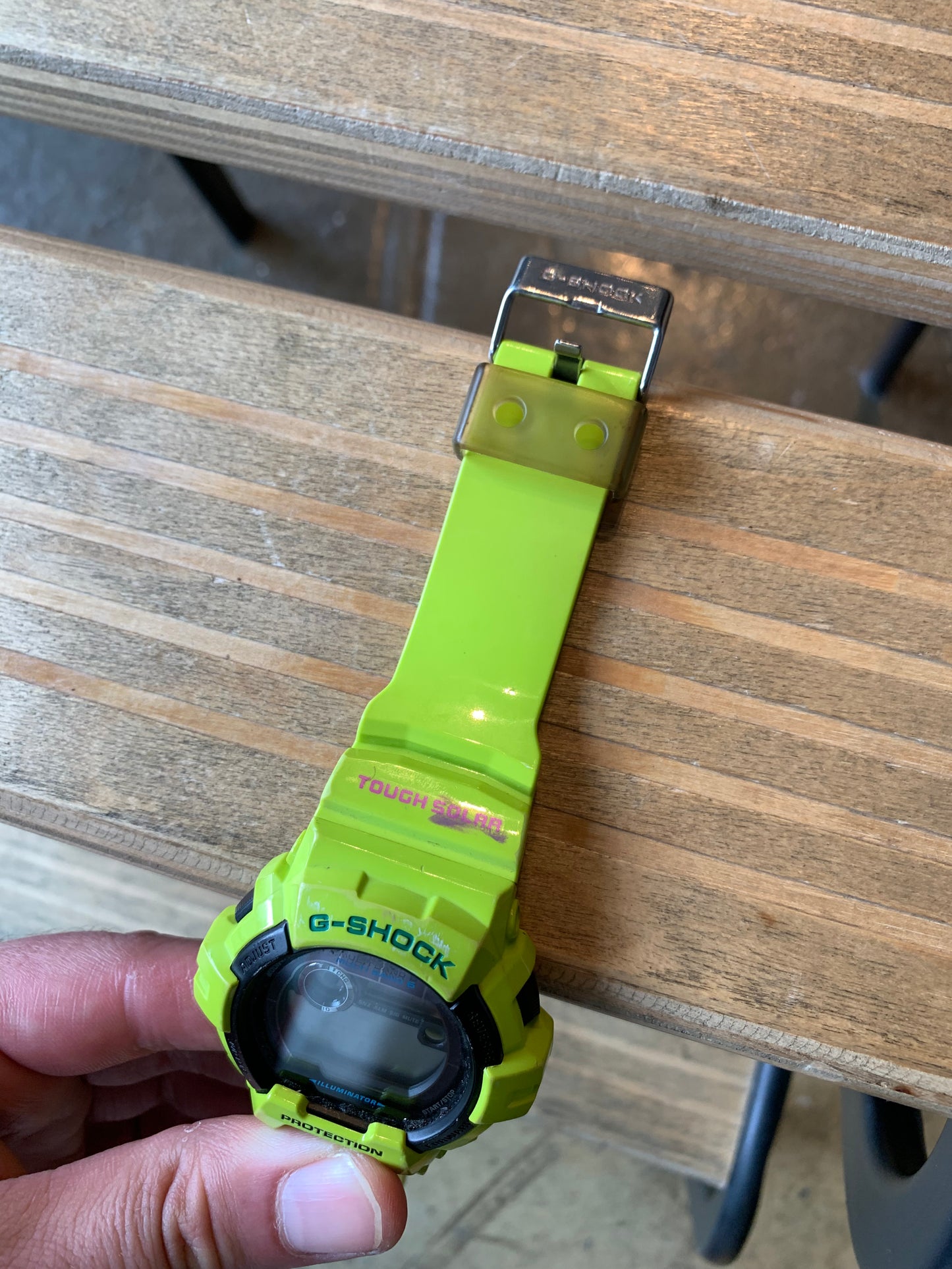G Shock Tide Graph (Worn)