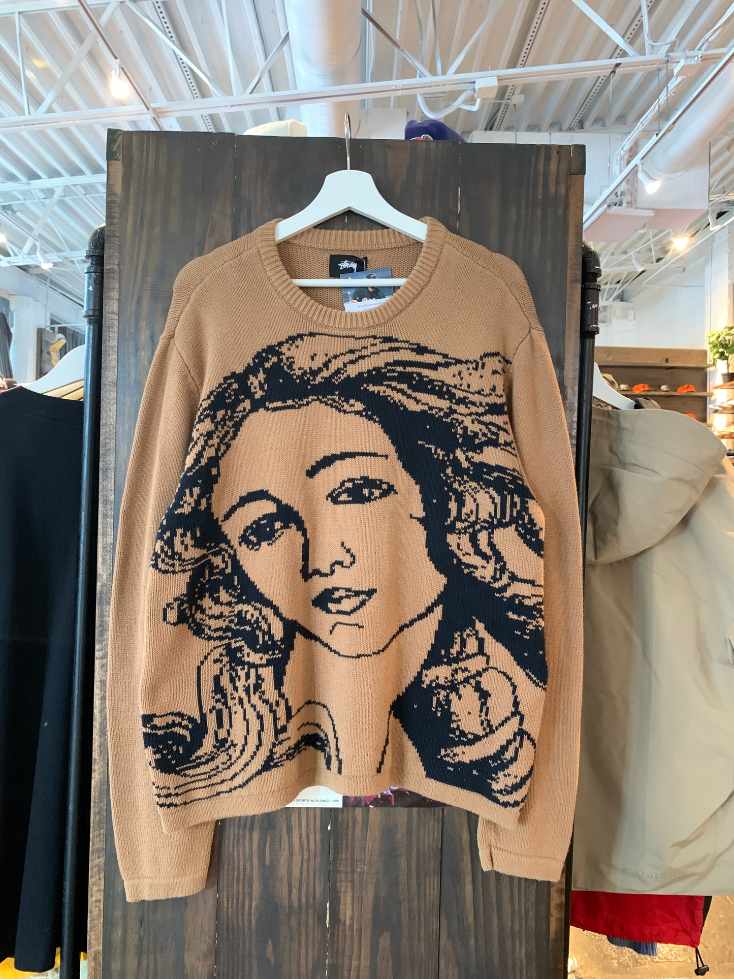 Stussy Venus Knit Sweater (M) Worn