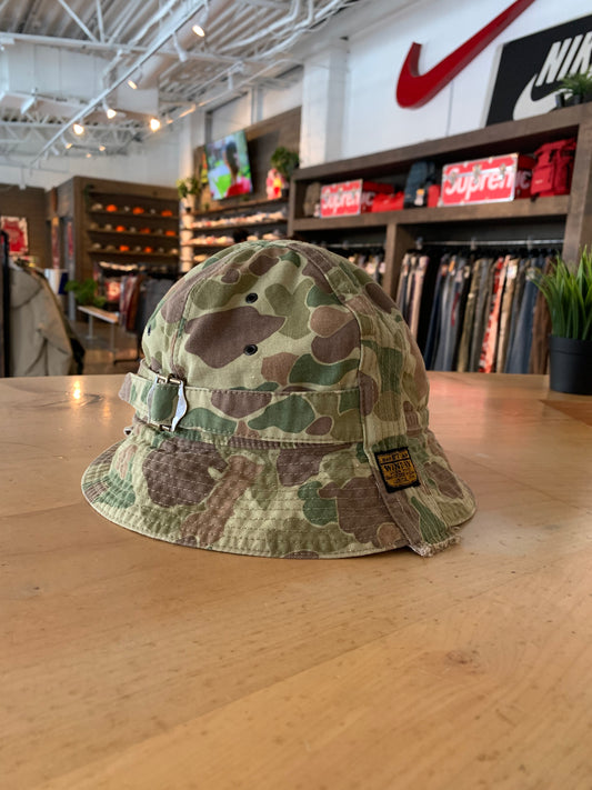 Kapital Herringbone Radio Hat (OS) Worn