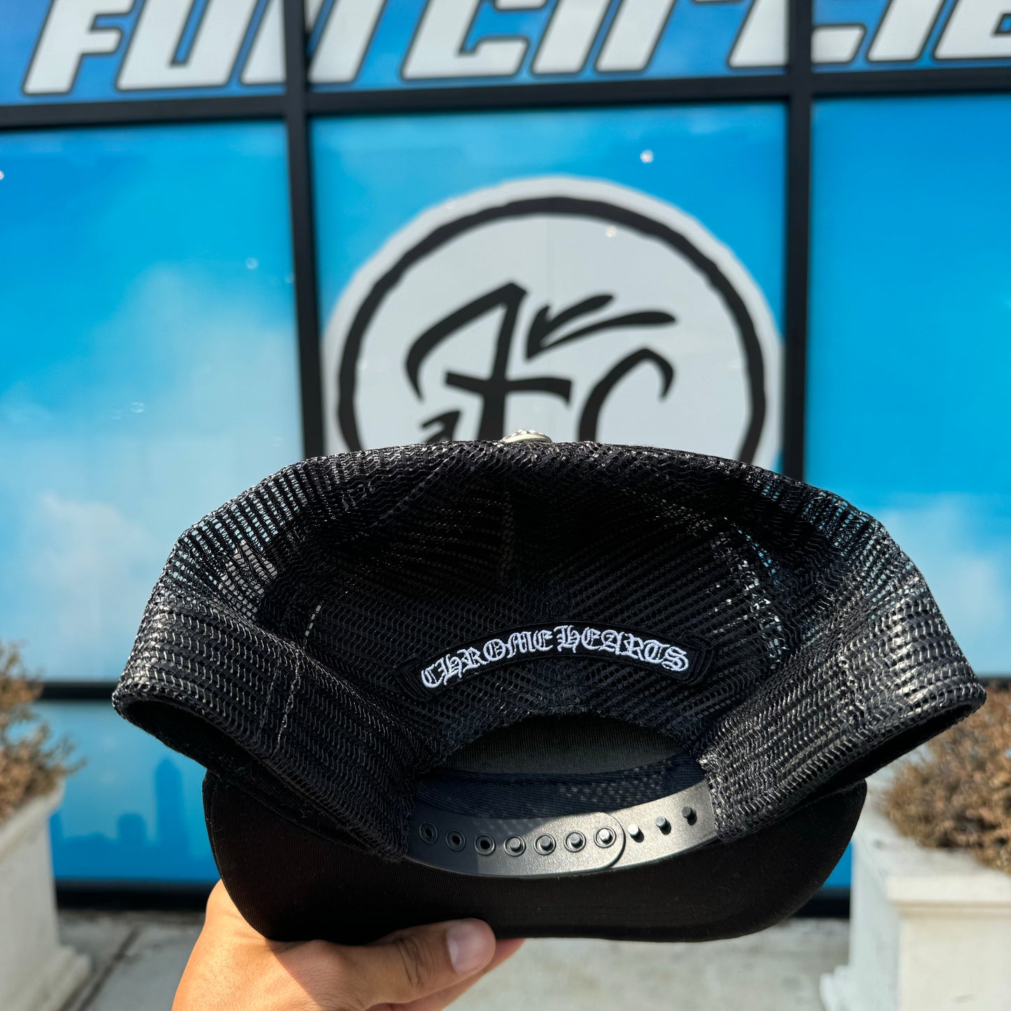 Chrome Hearts Hollywood Cross Snapback
