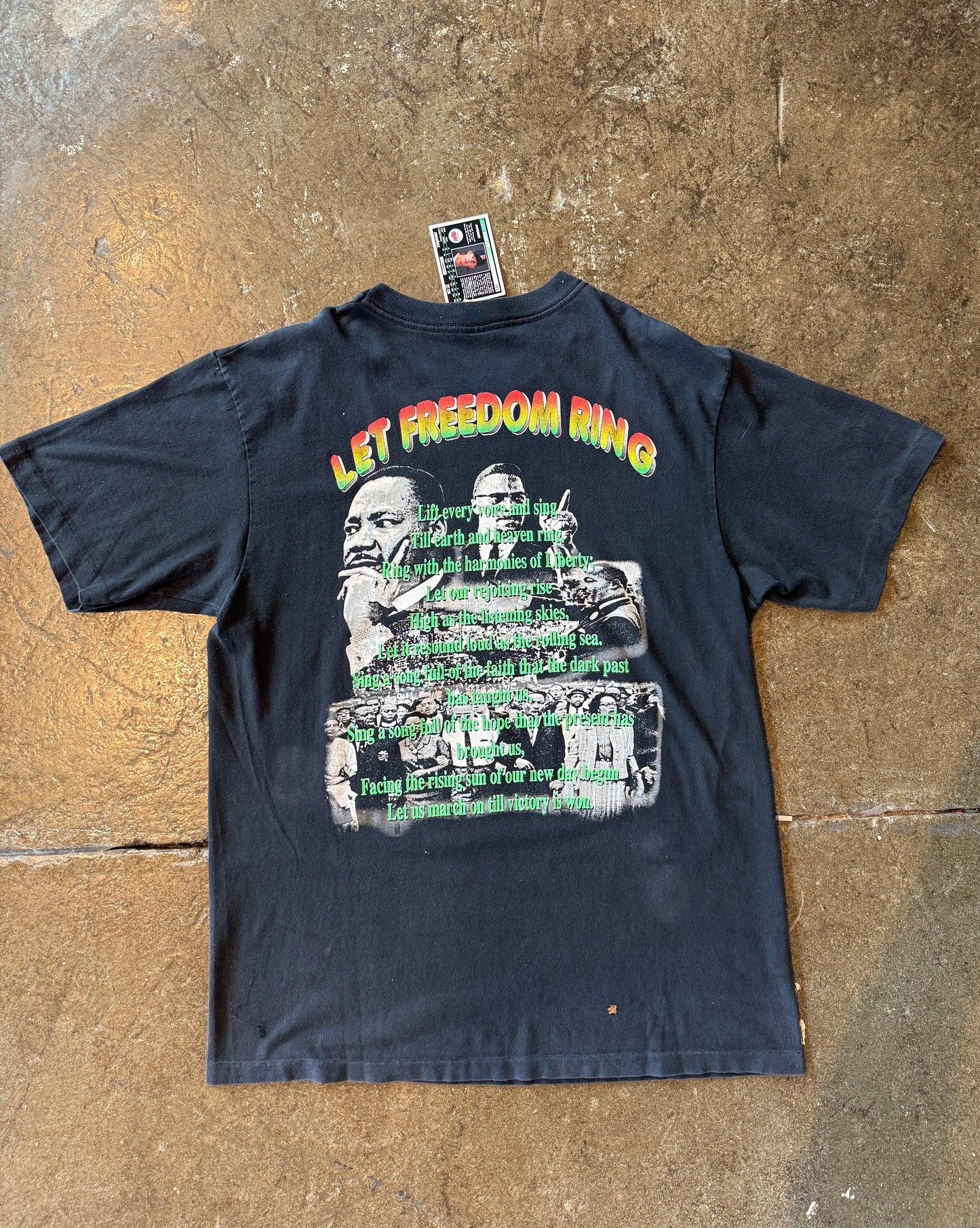 Vtg Black History Rap Tee (XL)