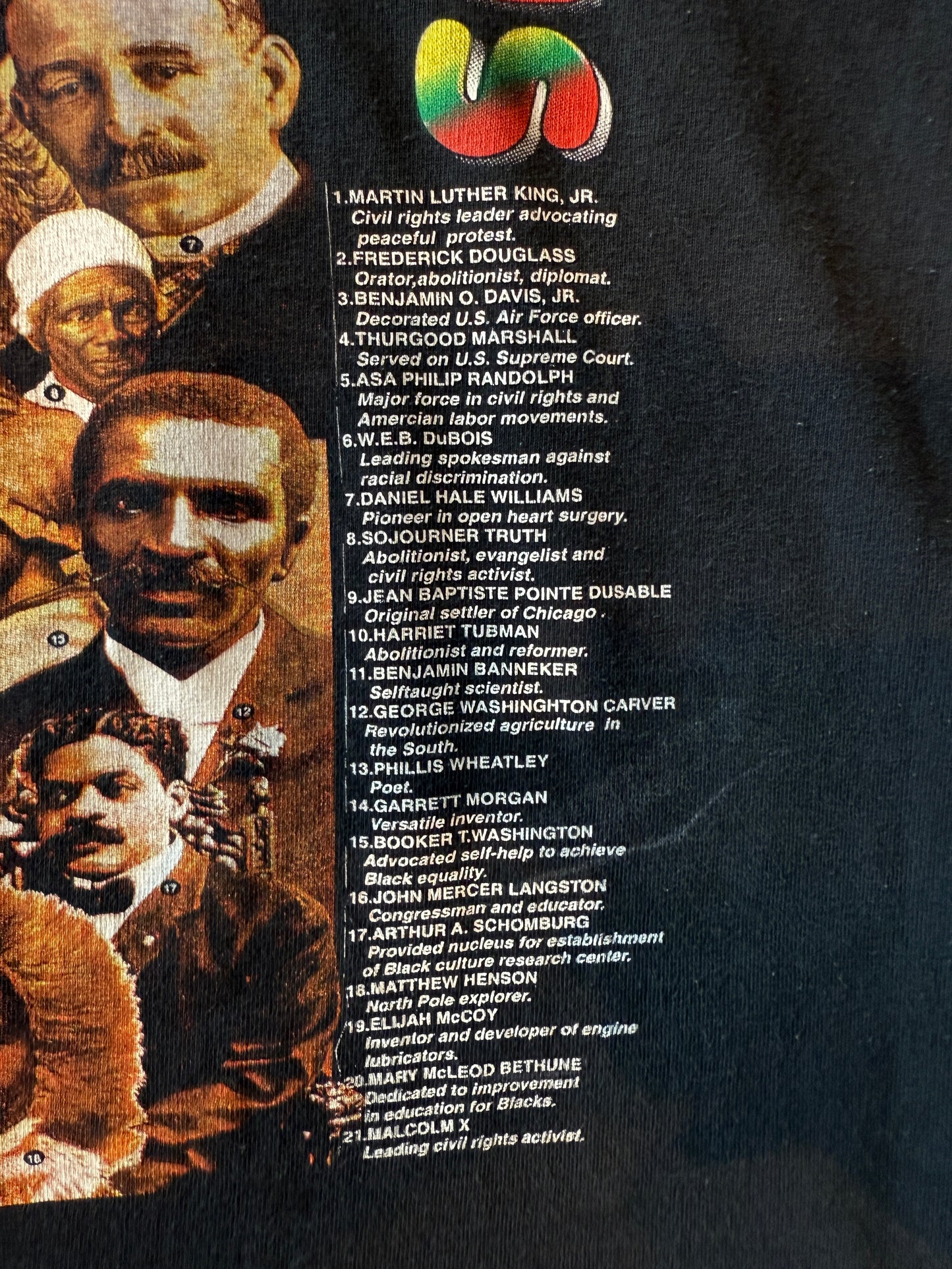 Vtg Black History Rap Tee (XL)
