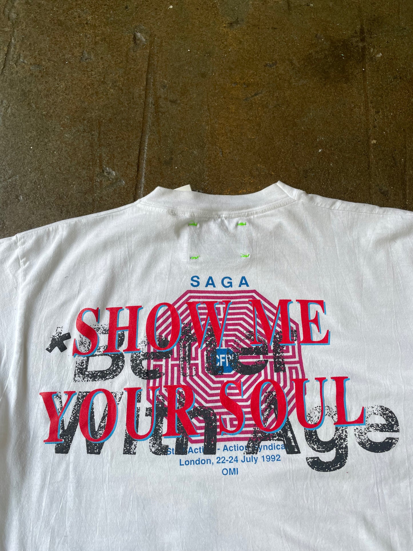 Better with age exposé tee (M) Brand new